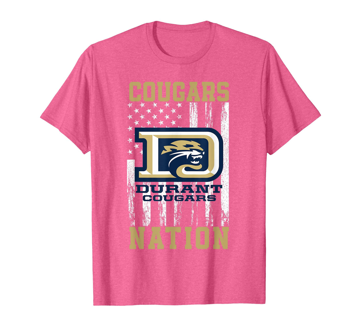 Durant Cougars Logo Nation HS T-Shirt