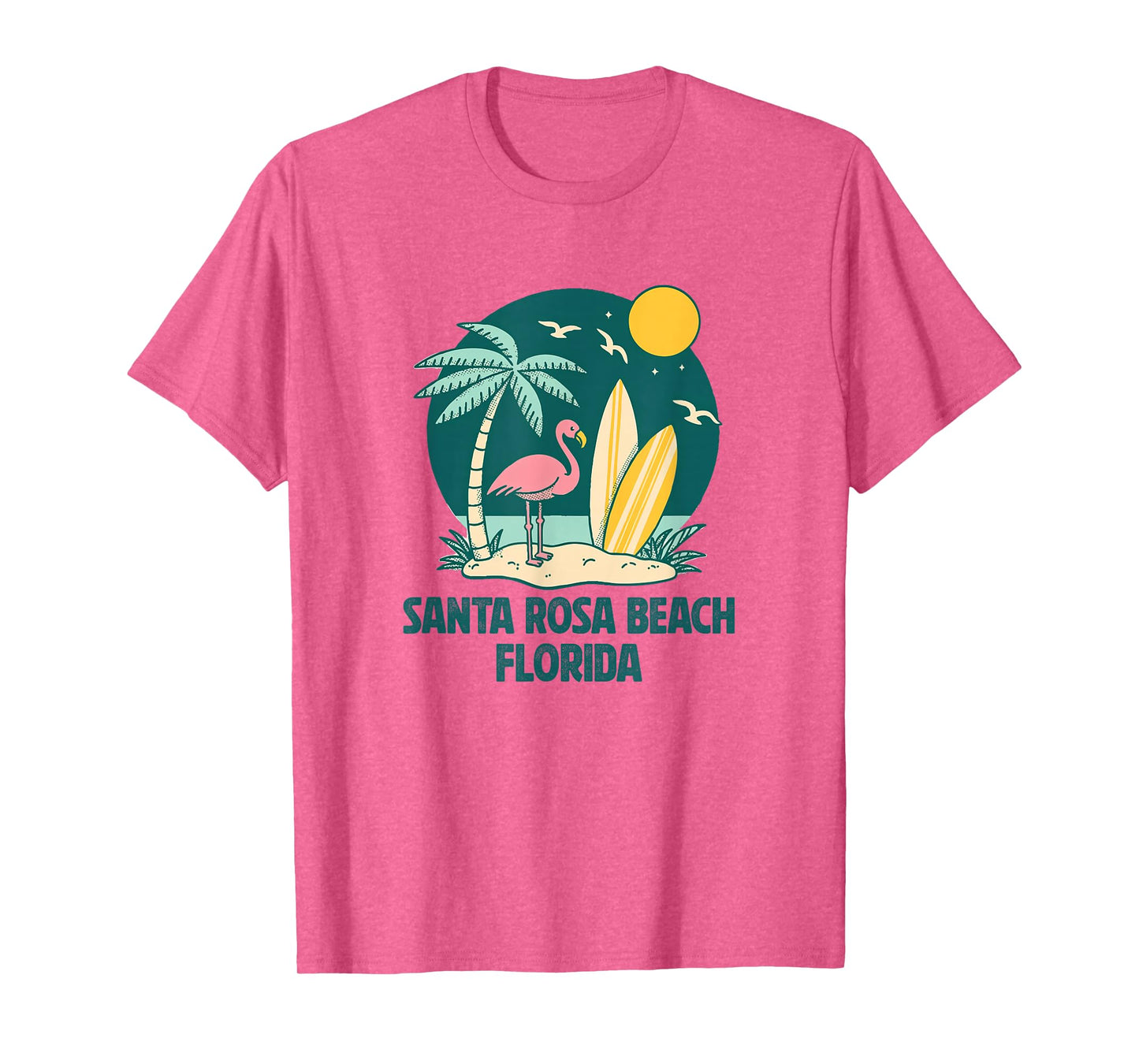 Santa Rosa Beach Florida Souvenir Walton County T-Shirt