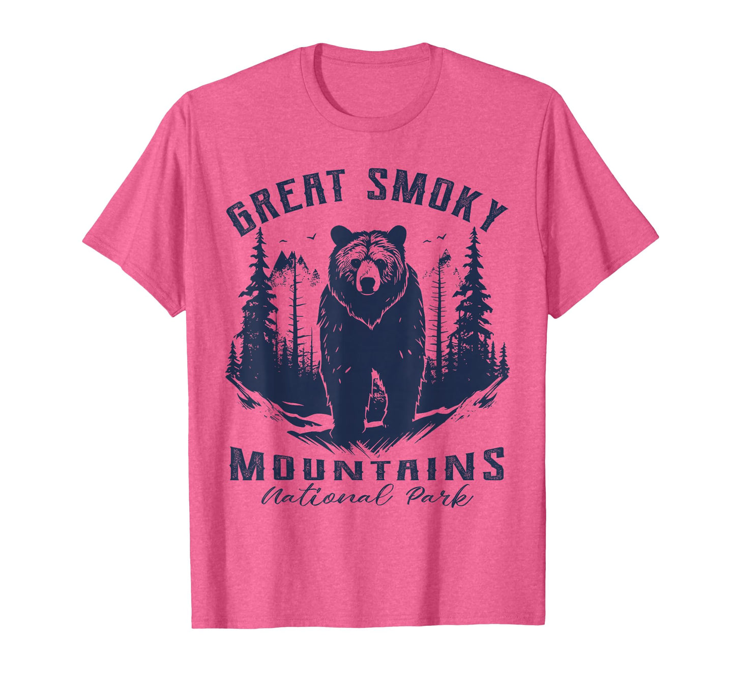 Vintage Great Smoky Mountains National Park kids Hiking T-Shirt