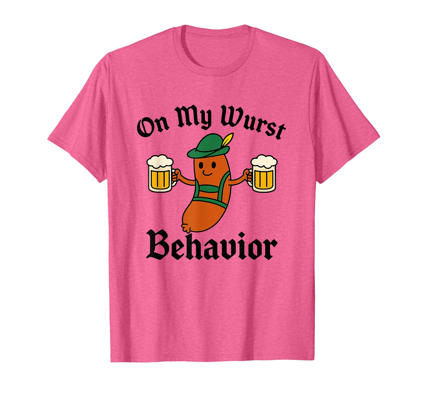 Funny Vintage Oktoberfest German Gifts Octoberfest Wurst T-Shirt