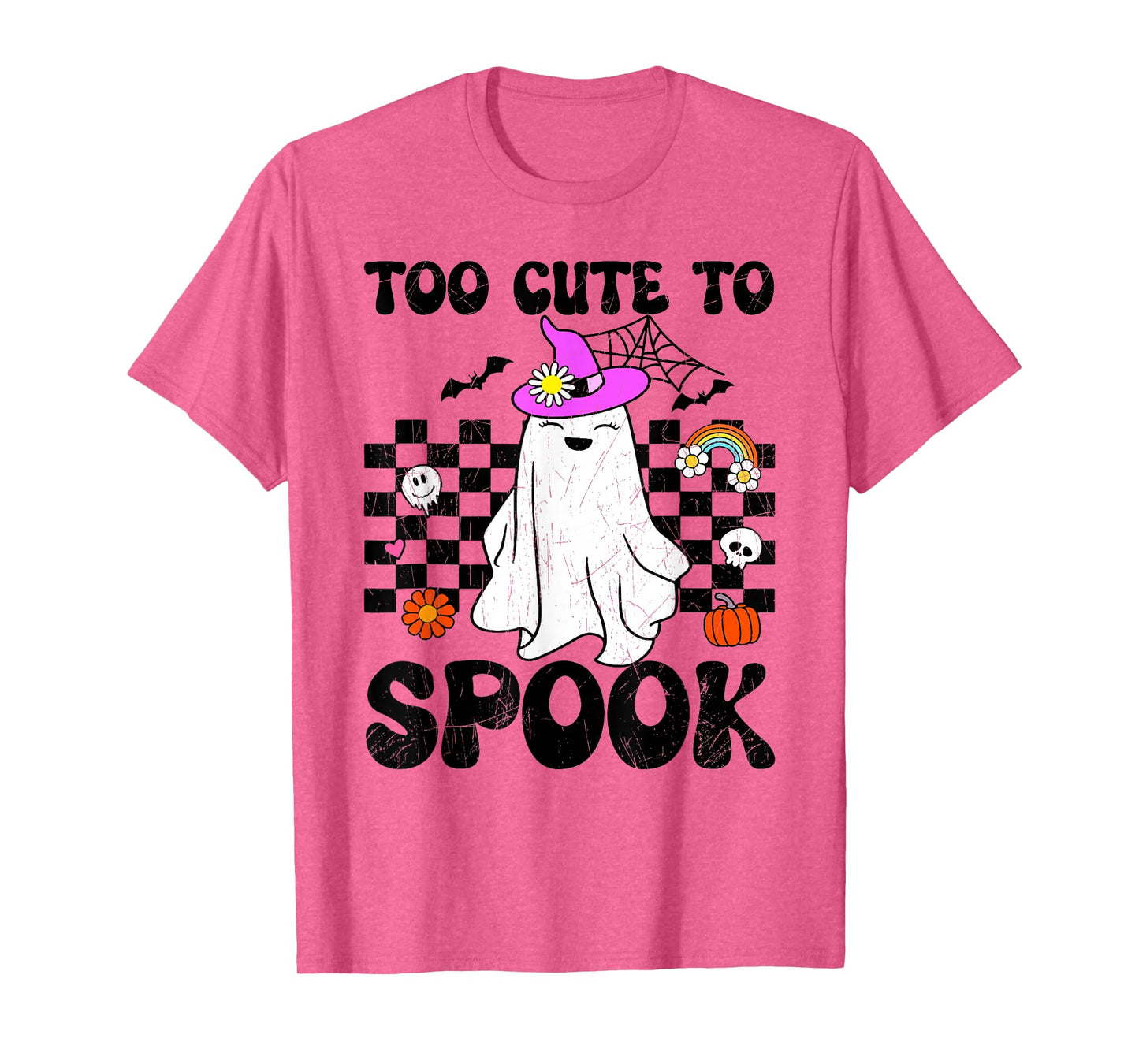 Too Cute to Spook Ghost Halloween T-Shirt