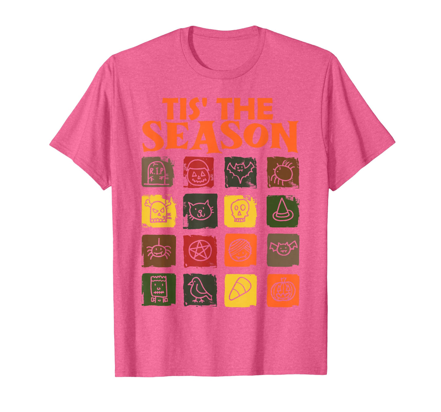 Halloween Vibes Spooky Season Pumpkin Witch Tis The Season T-Shirt