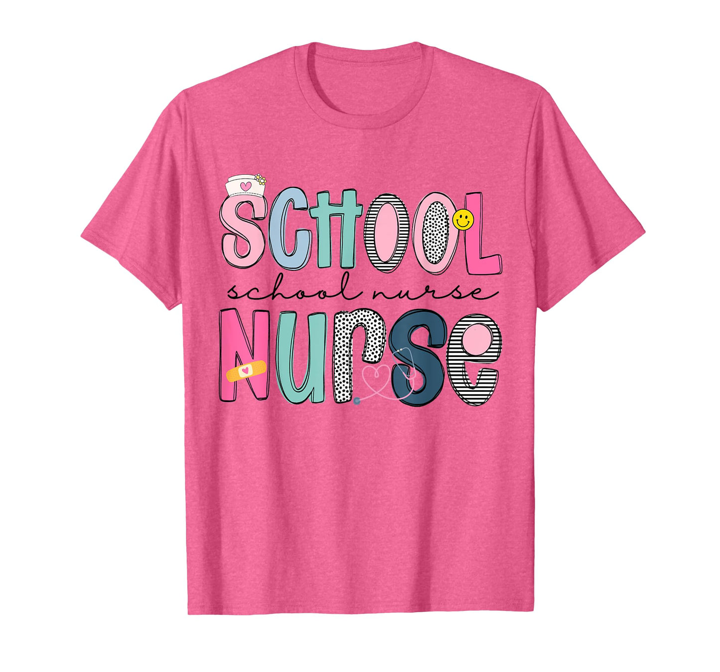 School Nurse Appreciation Day for Best Nurses Back to School T-Shirt
