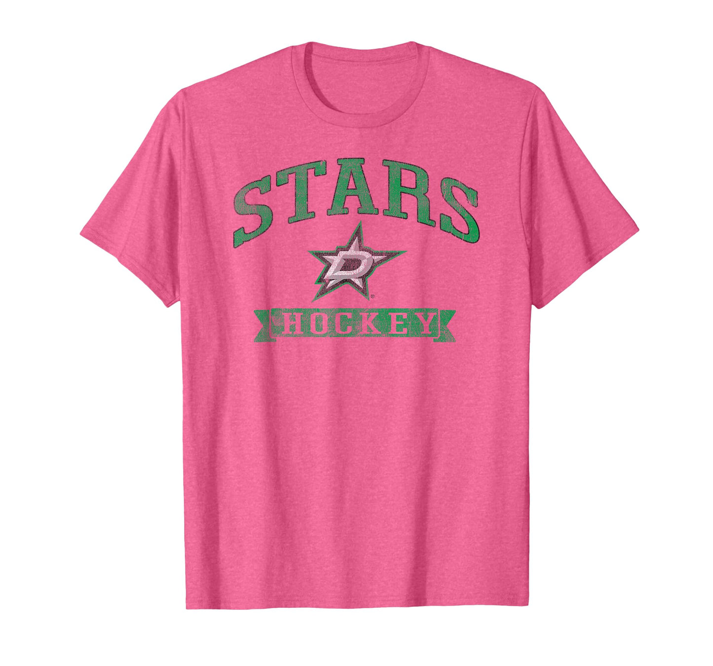 Dallas Stars Vintage Hockey Gray Officially Licensed T-Shirt