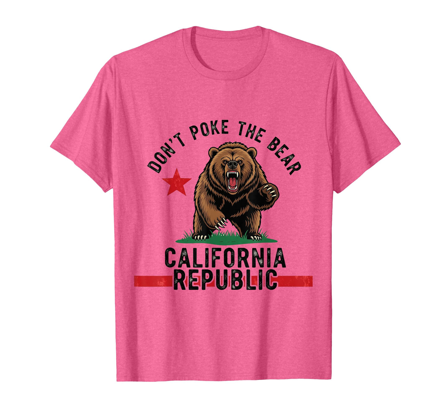 Don’t Poke The Bear California Republic Graphic T-Shirt