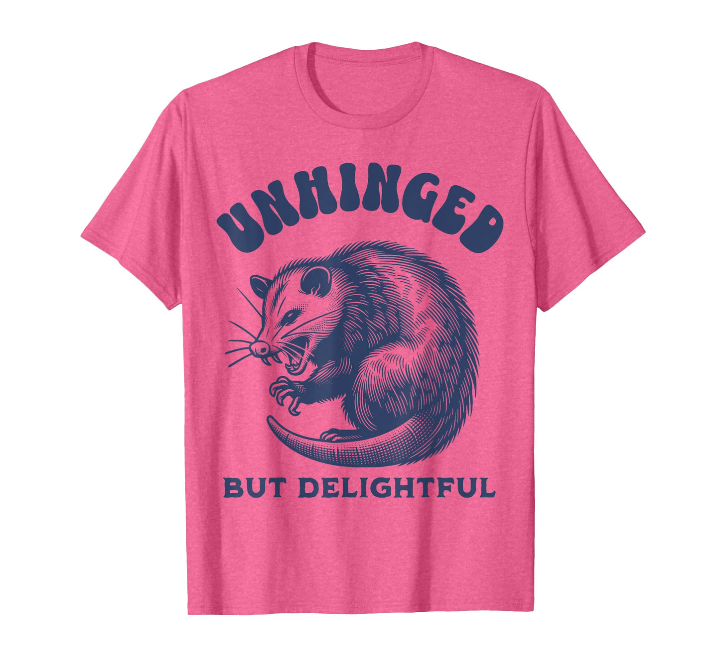 Opossum Funny Unhinged but Delightful Meme Possum Graphic T-Shirt