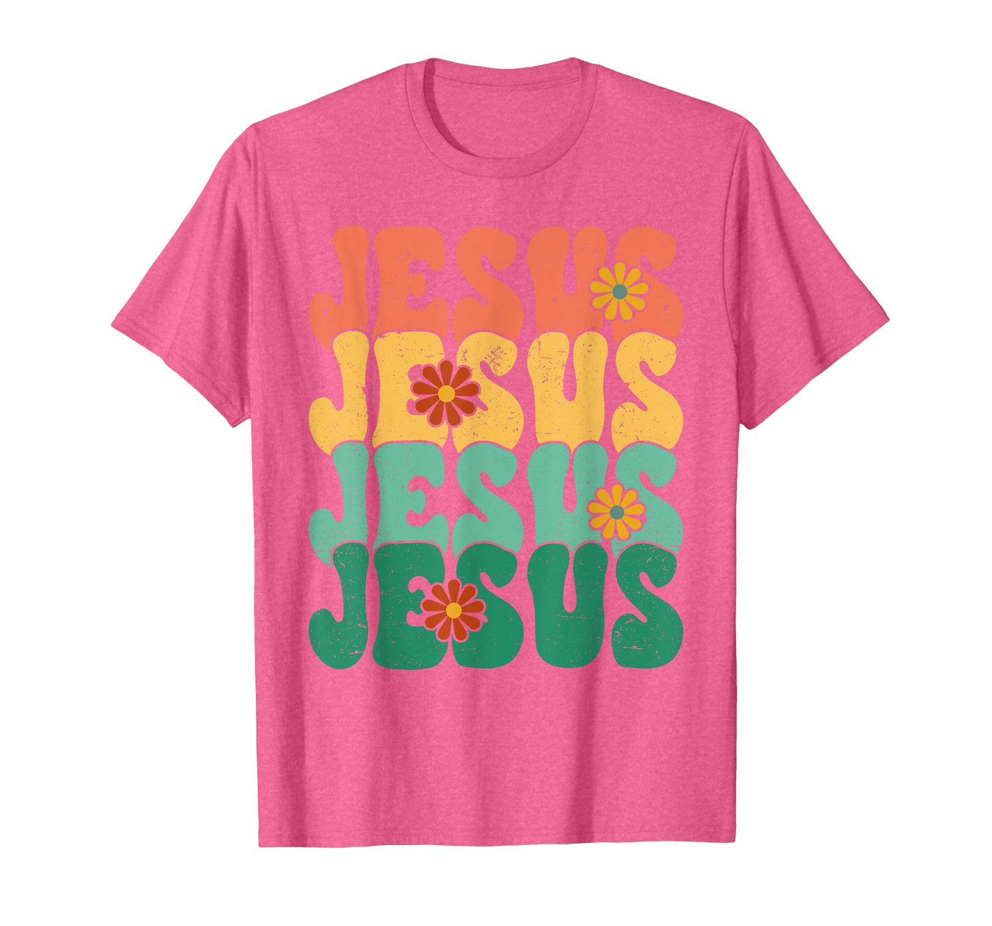 Christian Retro Jesus Religious Faith God 70s T-Shirt