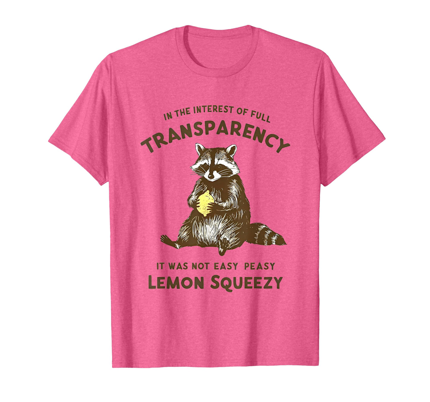 in the interest of full transparency it was not easy peasy T-Shirt