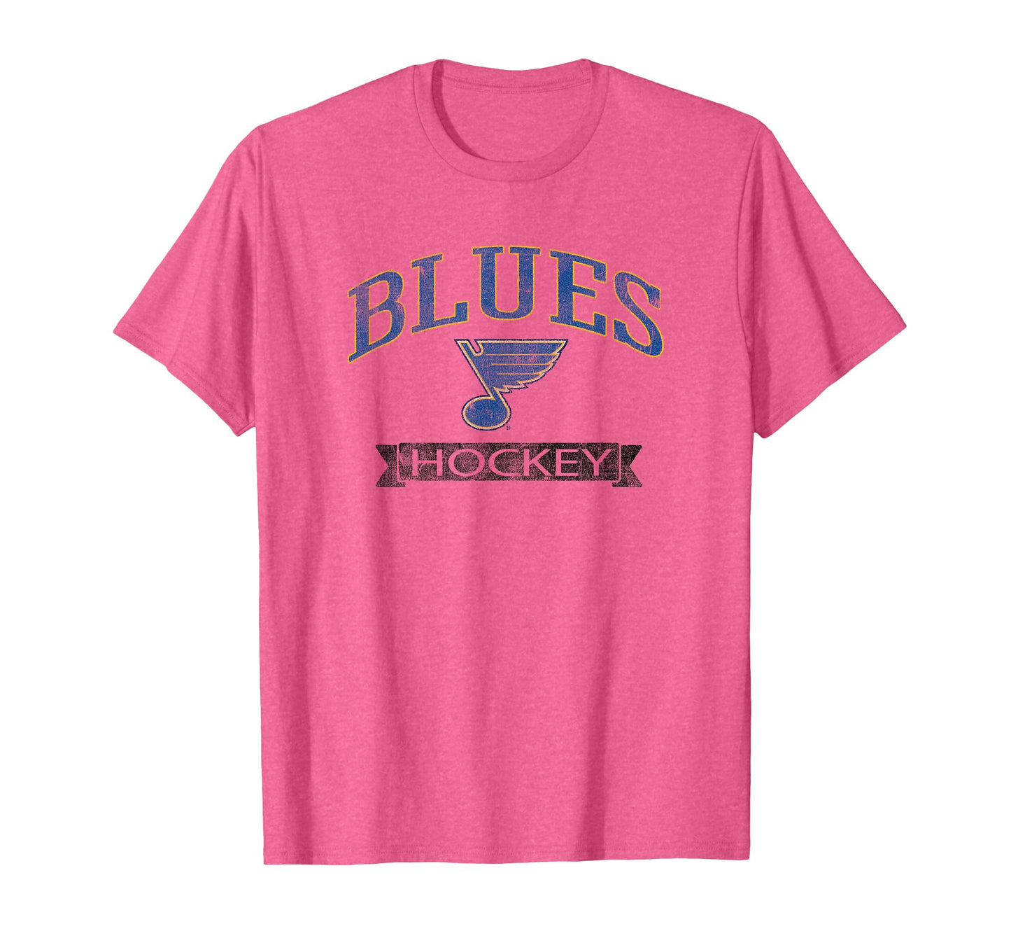 St. Louis Blues Vintage Hockey Gray Officially Licensed T-Shirt