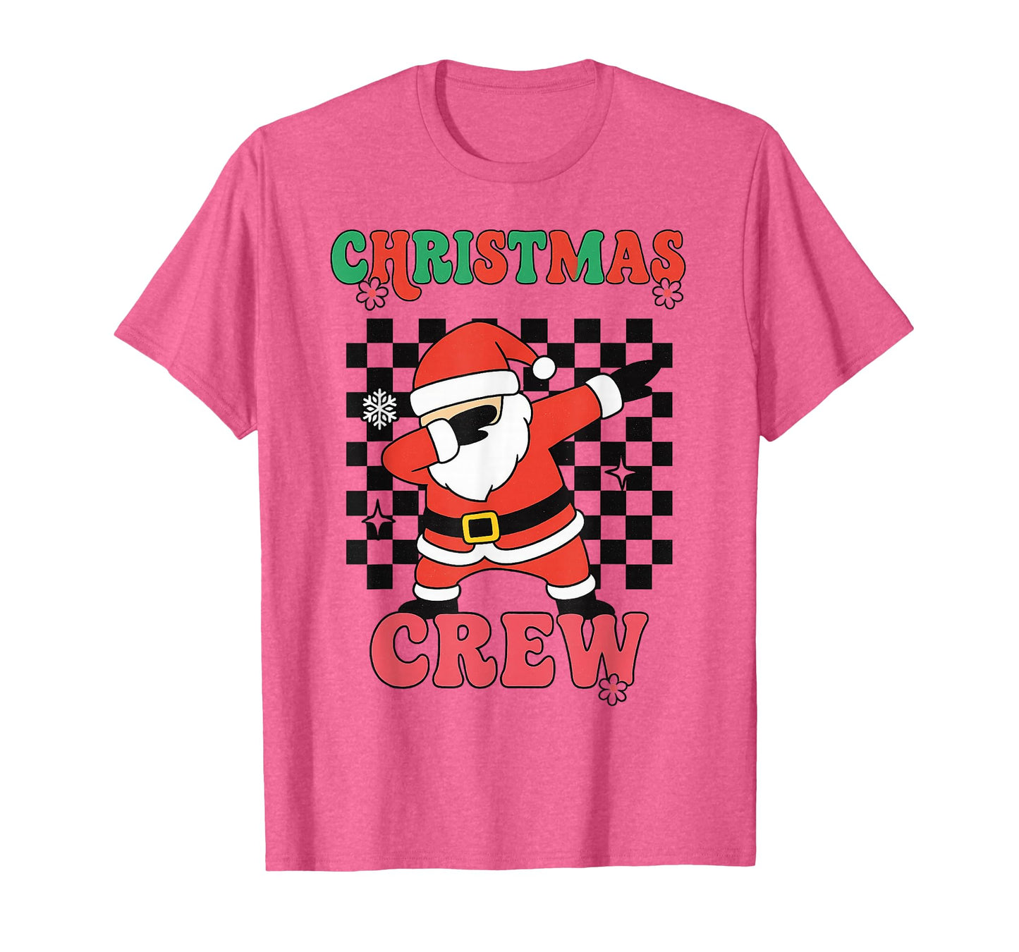 Happy Checkered Christmas Family Vacation Making Memories T-Shirt