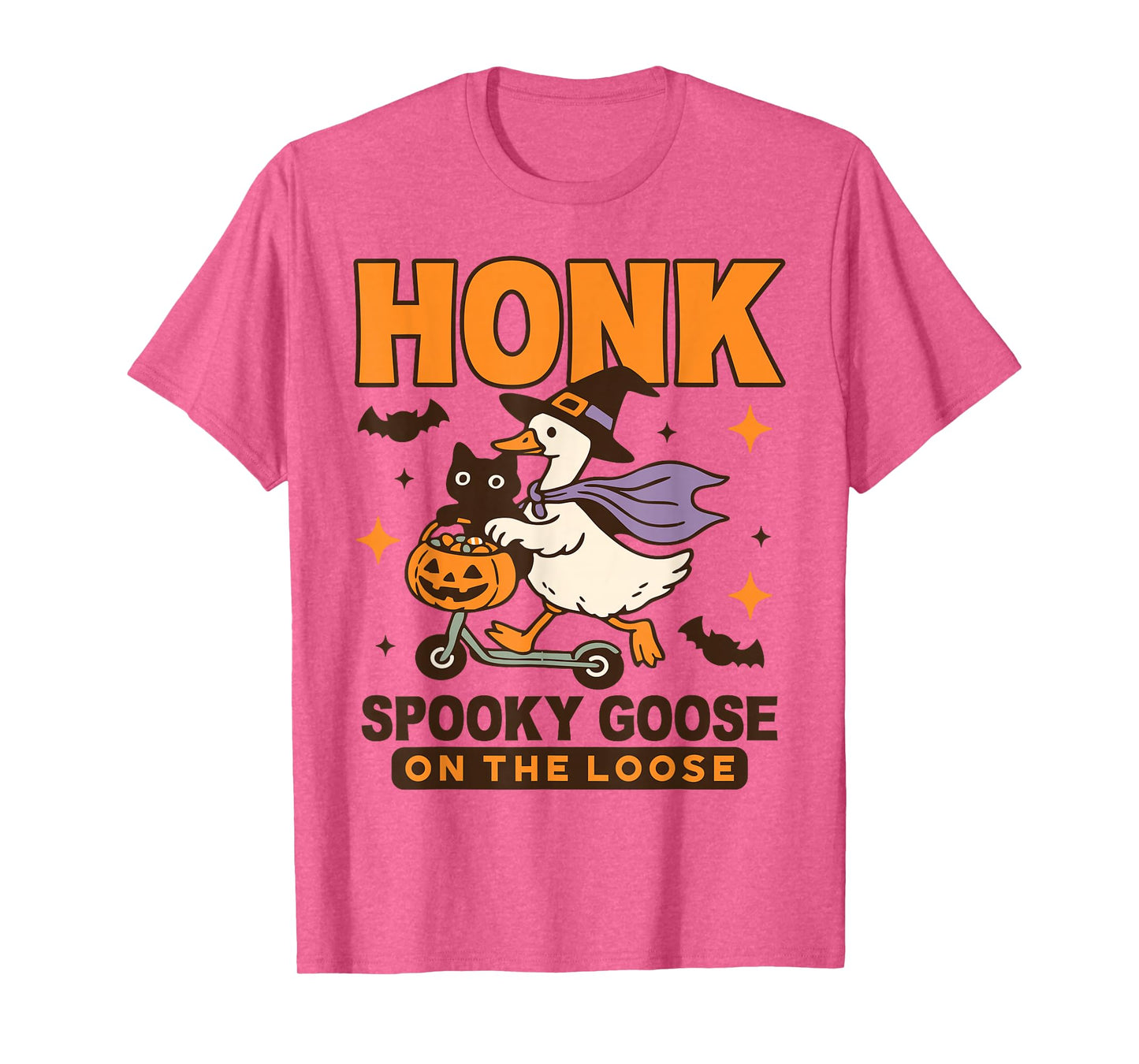 Honk Goose Funny Spooky Goose On The Loose T-Shirt