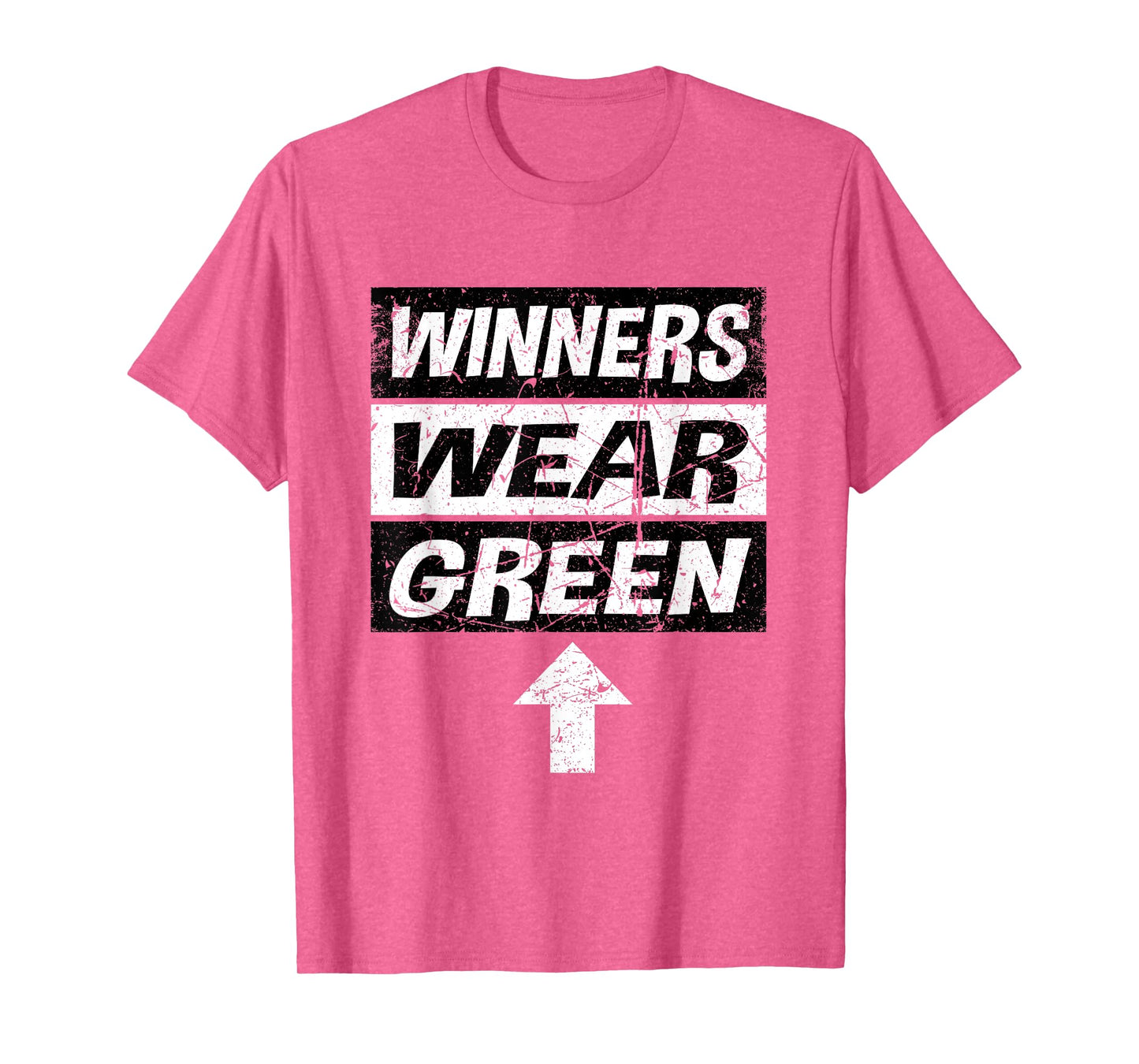 Retro Winners Wear Green Team Spirit Week Shirt Game T-Shirt
