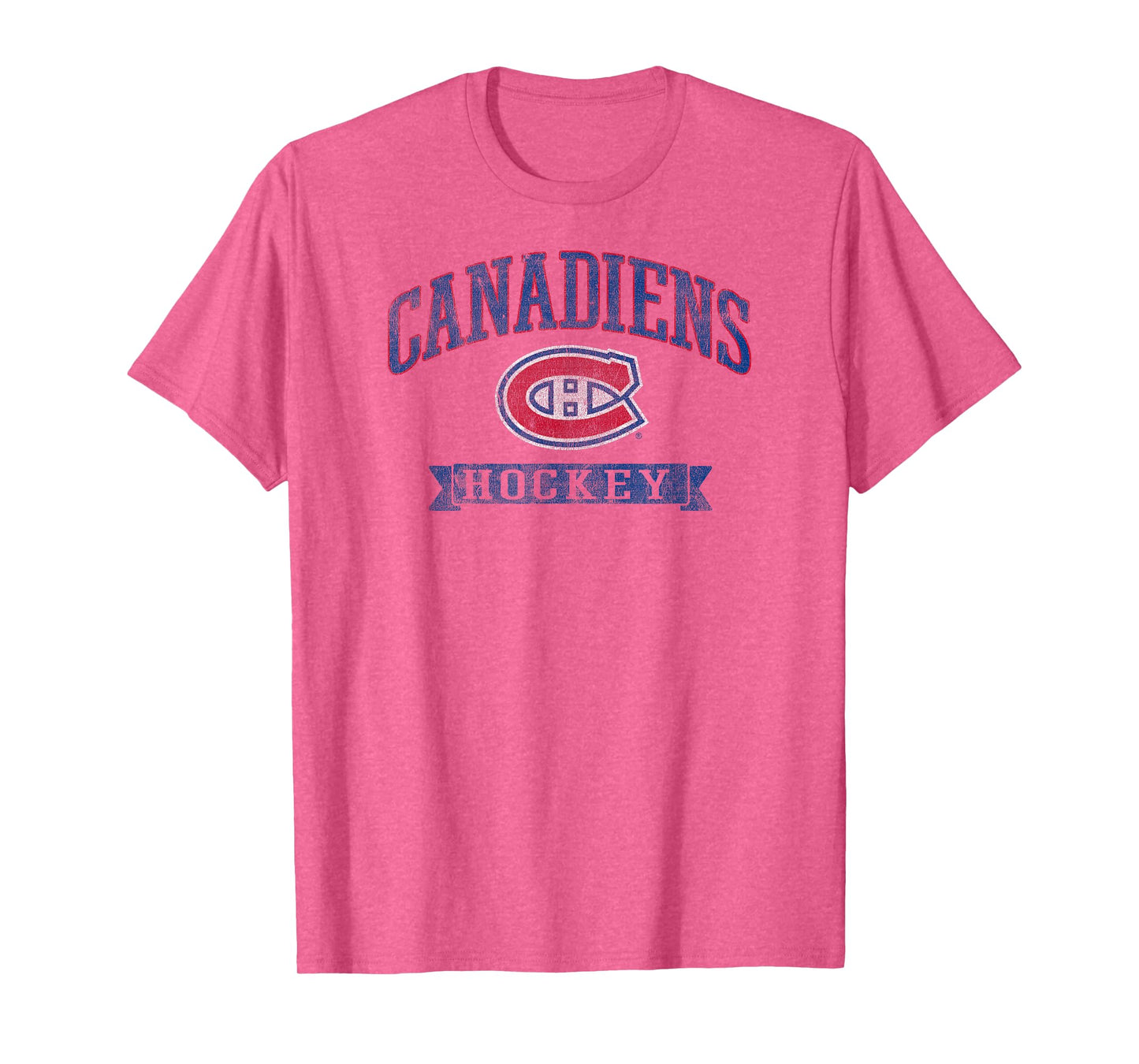 Montreal Canadiens Vintage Hockey Gray Officially Licensed T-Shirt