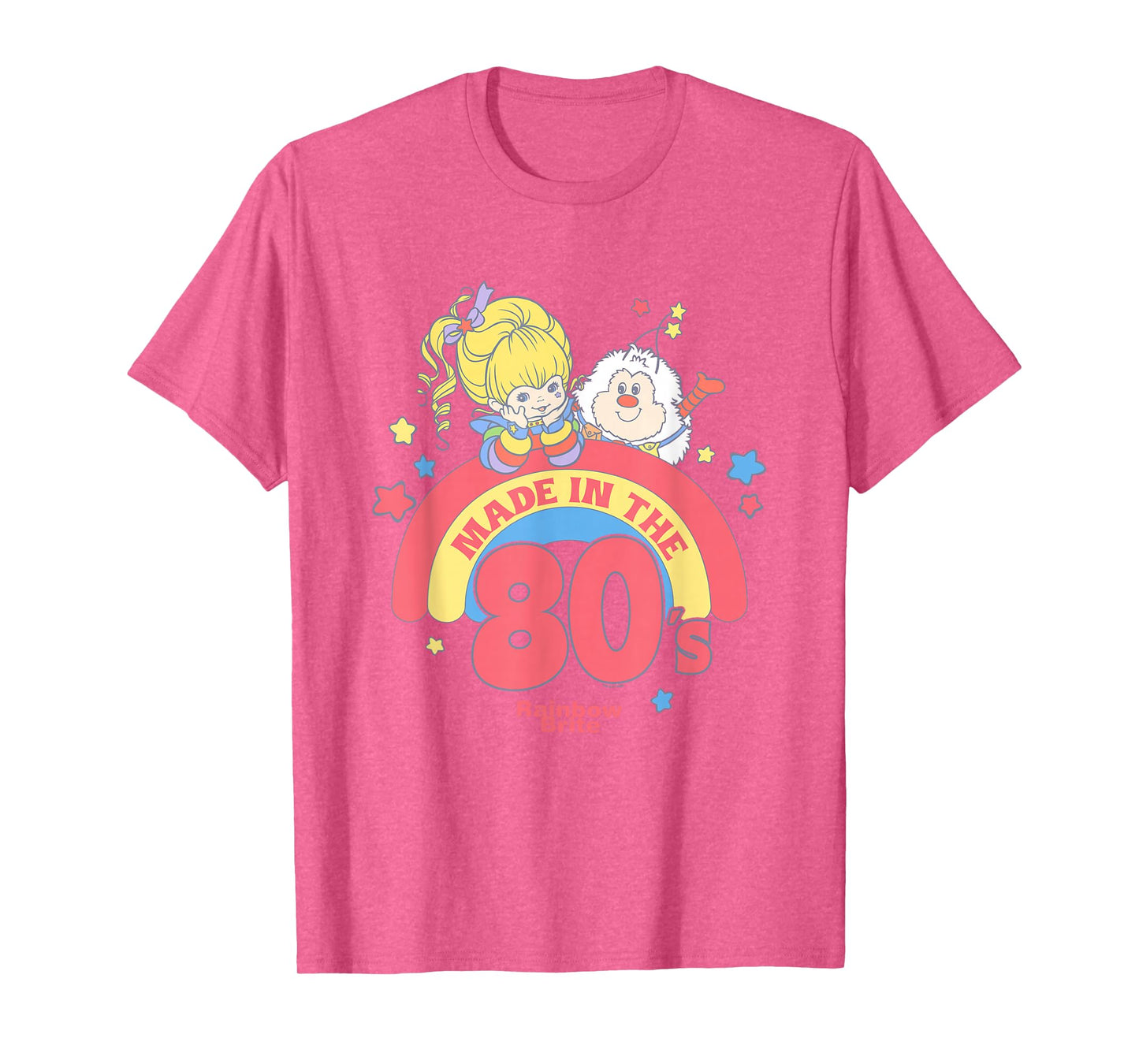 Rainbow Brite Me In The 80's Pastel Colors Retro Chest Logo T-Shirt