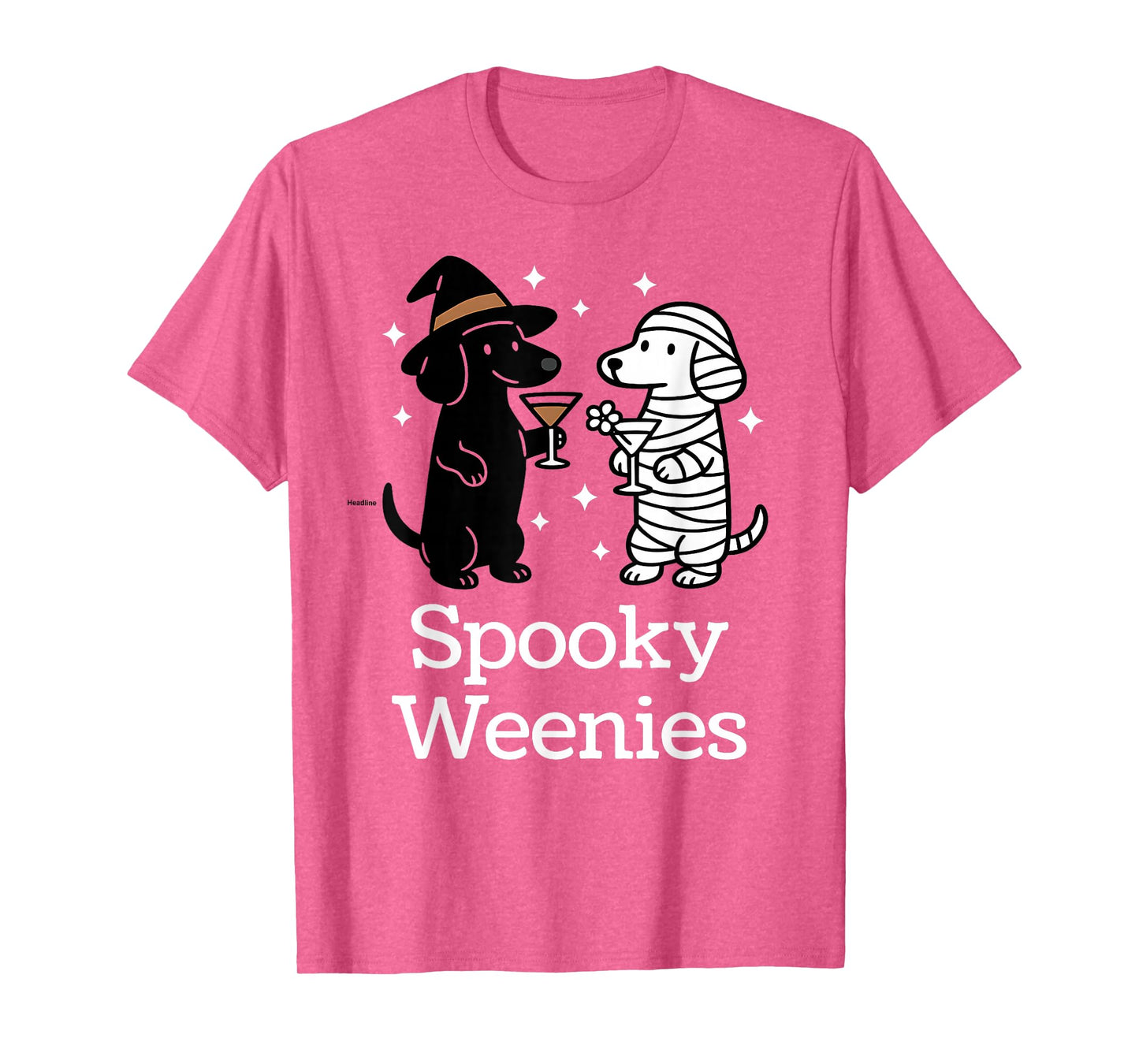 Spooky Weenies Dachshund Funny Halloween Dogs Costume Fun T-Shirt