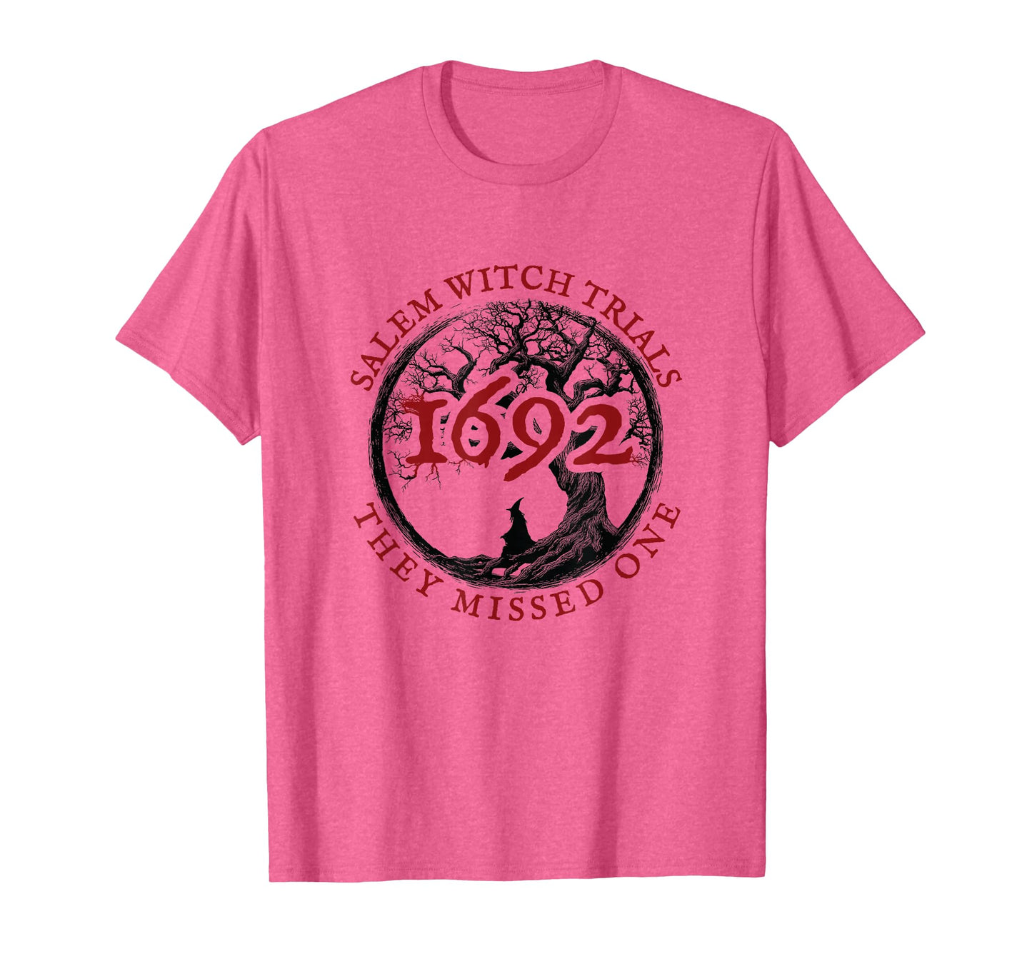 Salem Witch Trials 1692 Vintage Occult Humor History Design T-Shirt