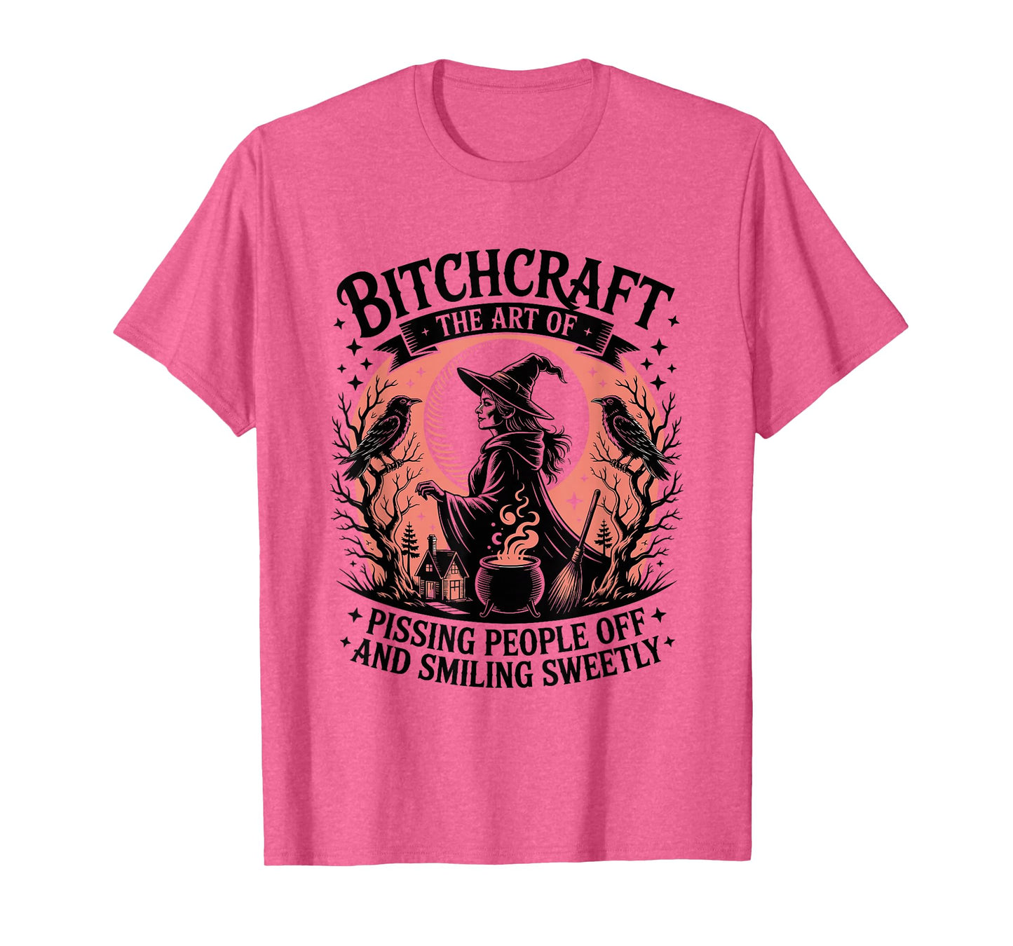 Bitchcraft Funny Witch Halloween T-Shirt