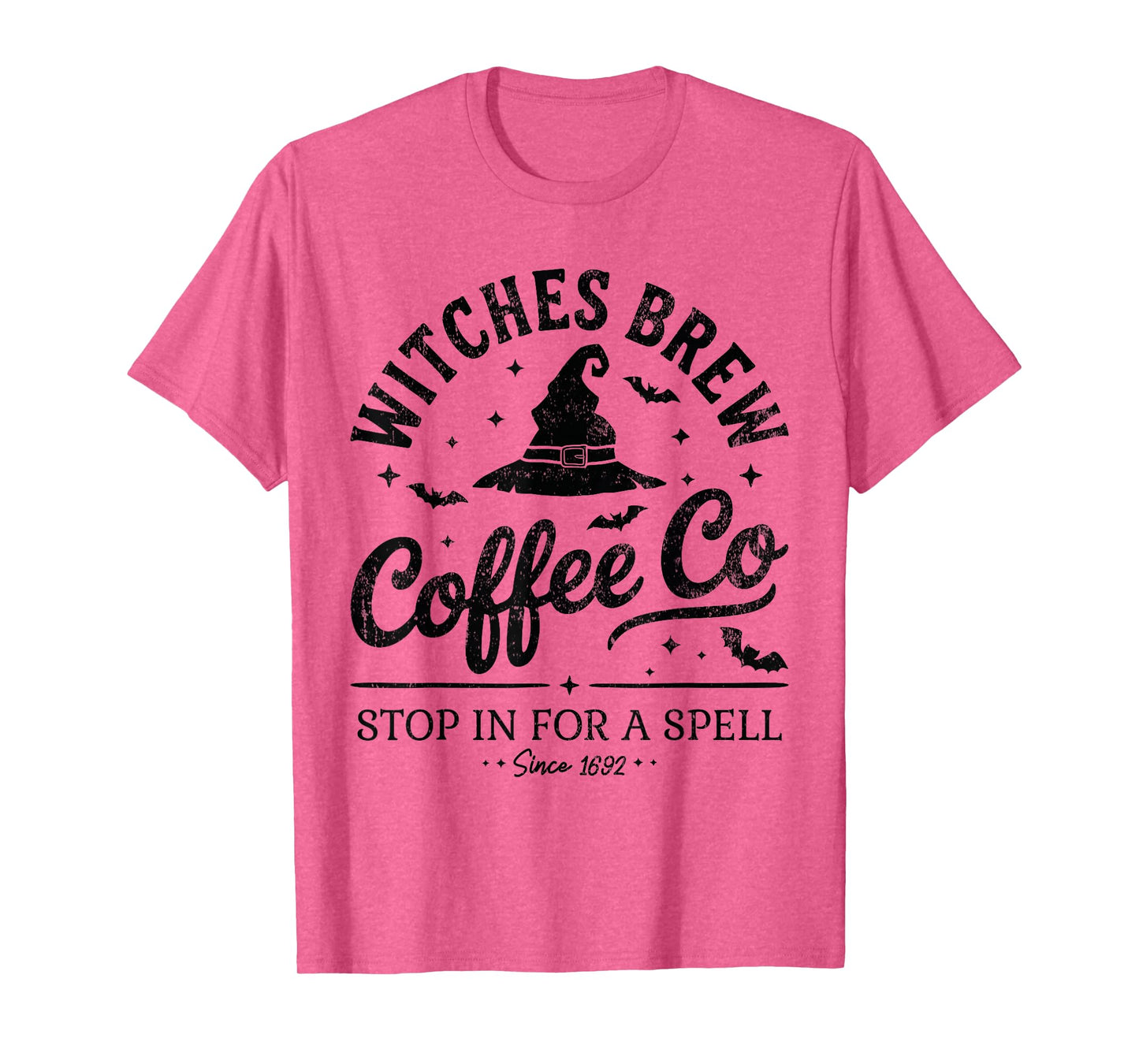 Witches Brew Coffee Co. Est 1692 Vintage The Halloween T-Shirt