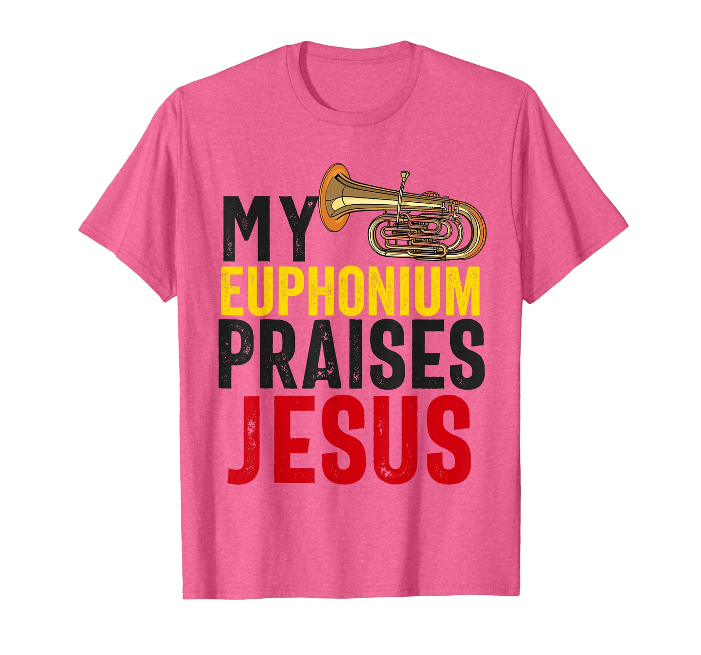 Christian Euphonium Player For Men Women Jesus Euphonist T-Shirt