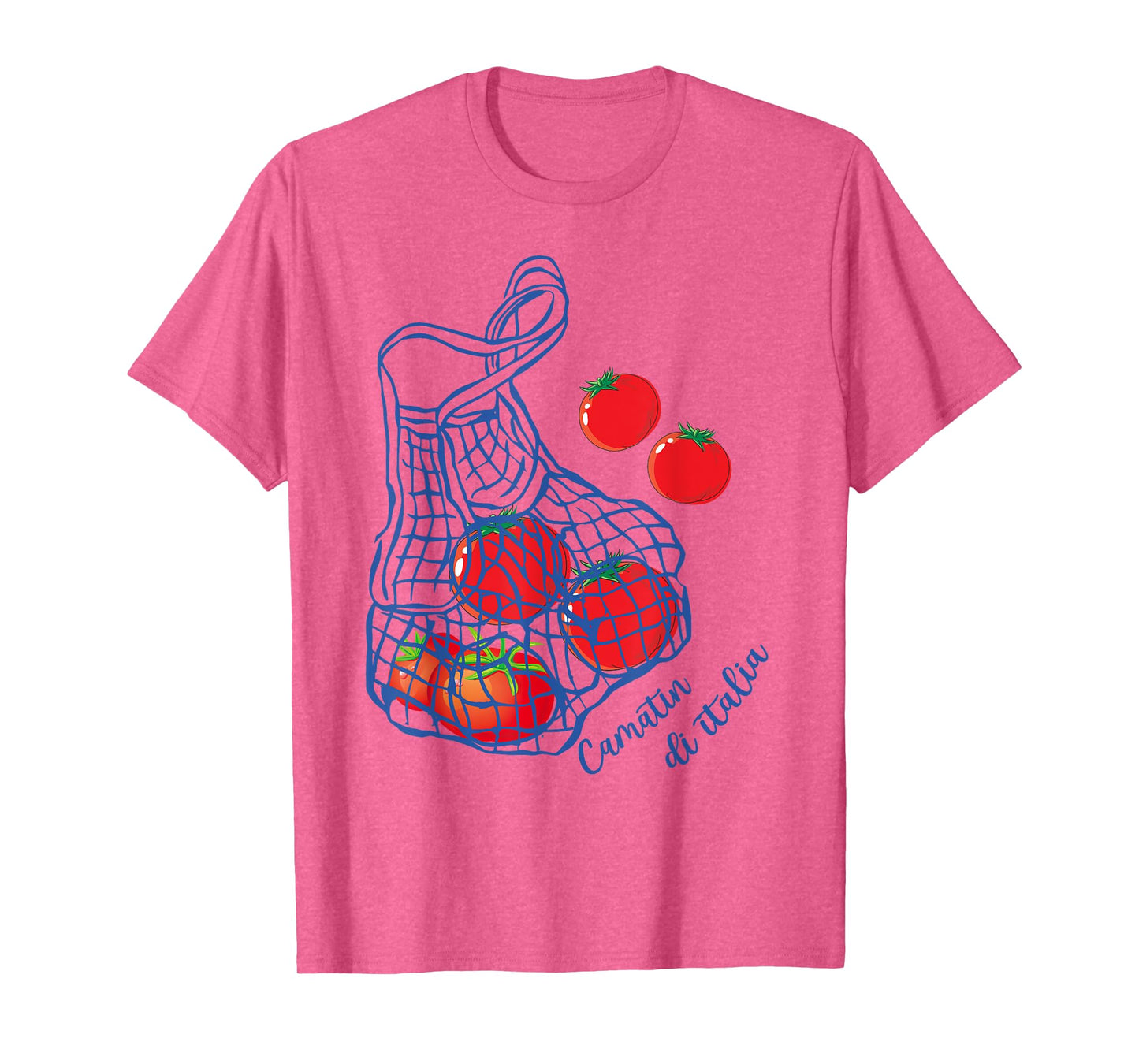 Tomato Bag Girl Summer Gardening Farmer Aesthetic T-Shirt