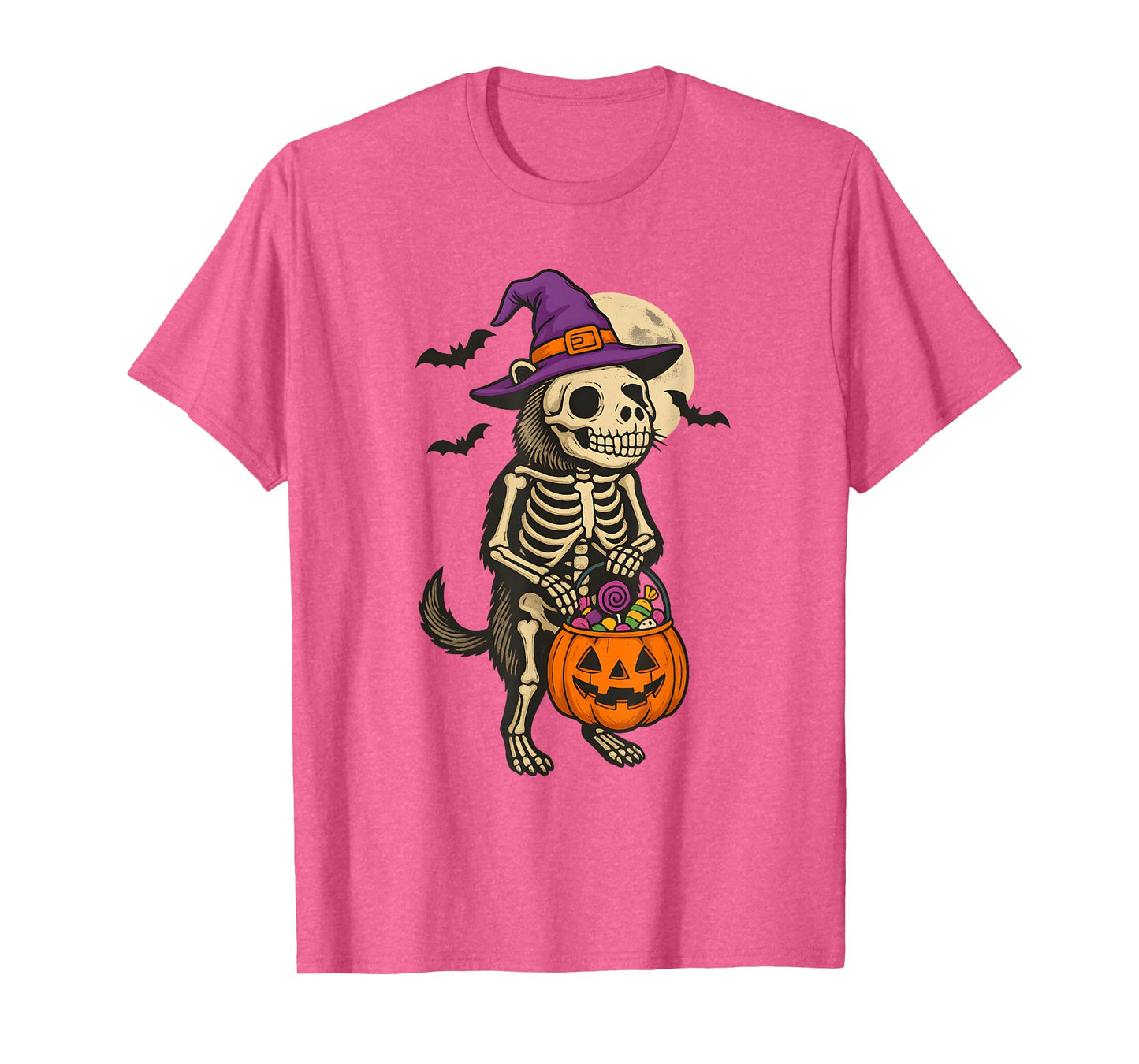 Capybara Skeleton Halloween Spooky Skeleton Trick or Treat T-Shirt