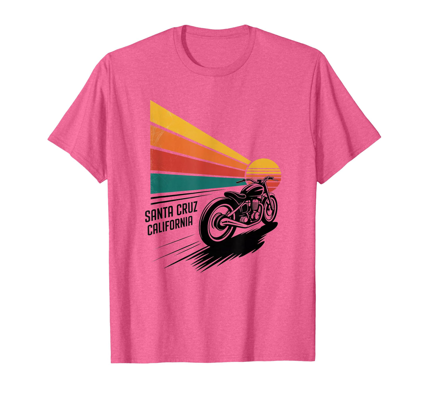 Vintage Motorcycle Outfit | Santa Cruz Retro Bike T-Shirt