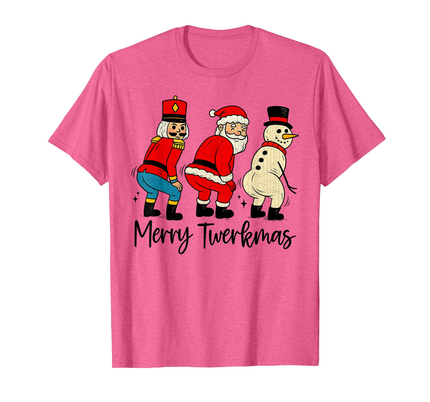 Merry Twerkmas Funny Christmas Dance Ugly Xmas T-Shirt