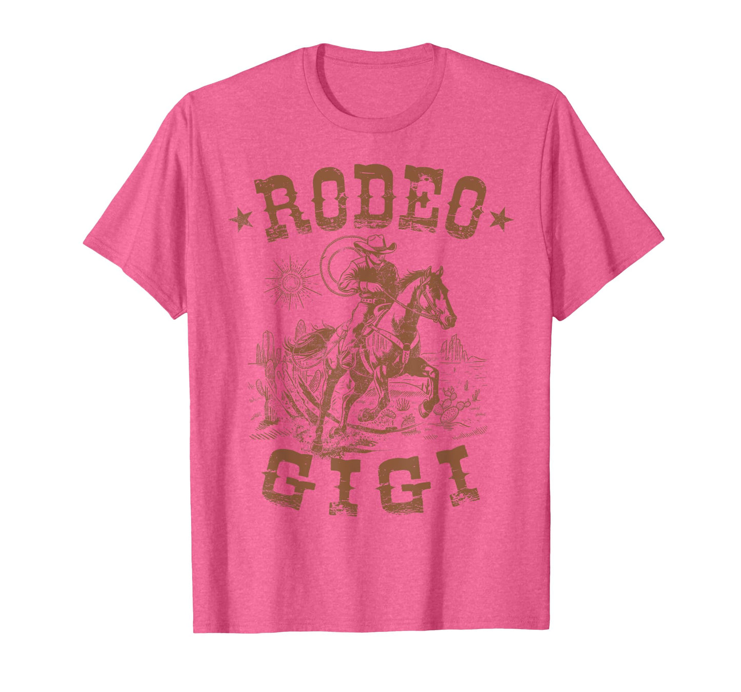 Rodeo Gigi Western Cowboy Family Matching Mother's Day T-Shirt