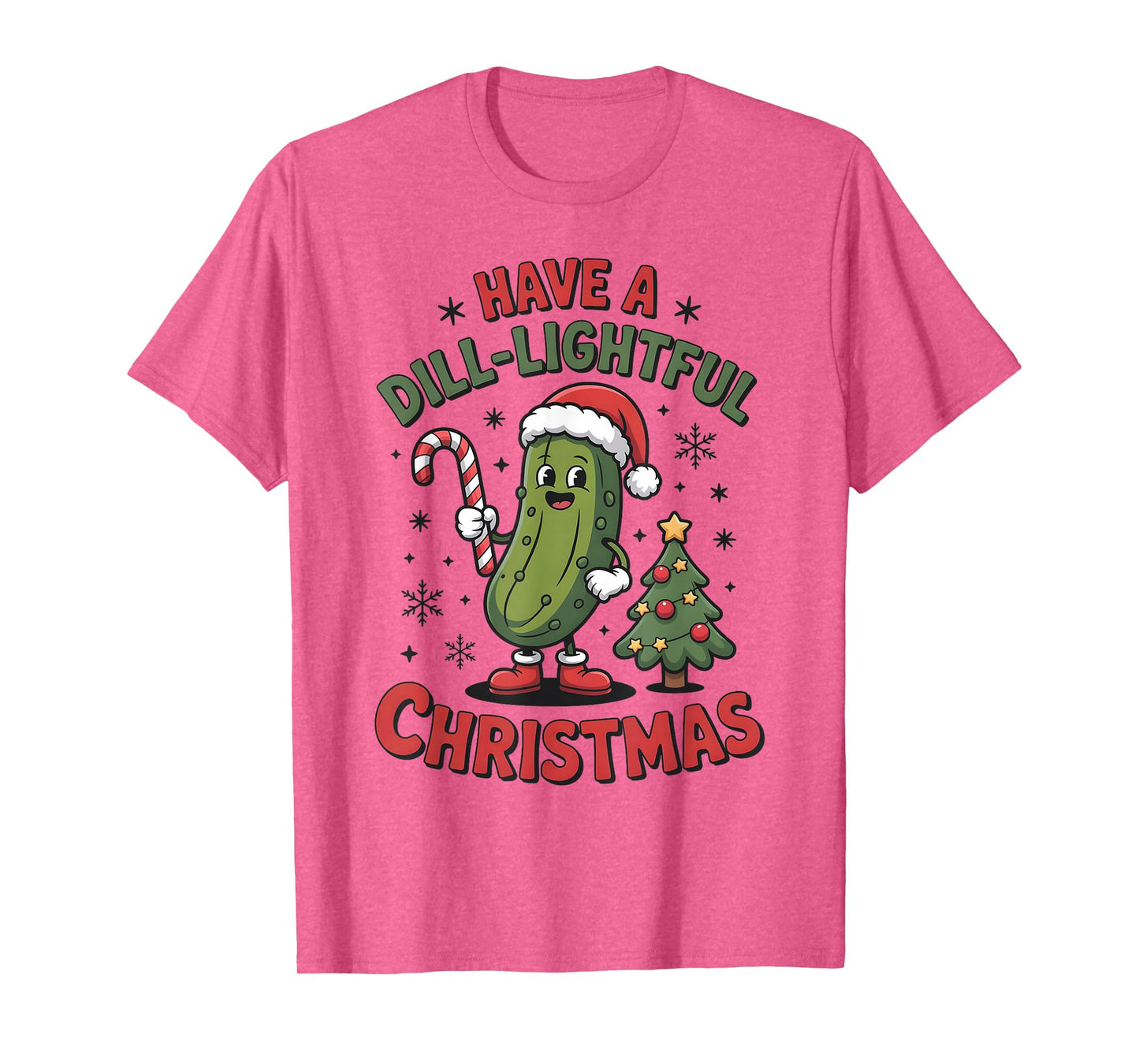 Christmas Pickle Dill Lightful T-Shirt