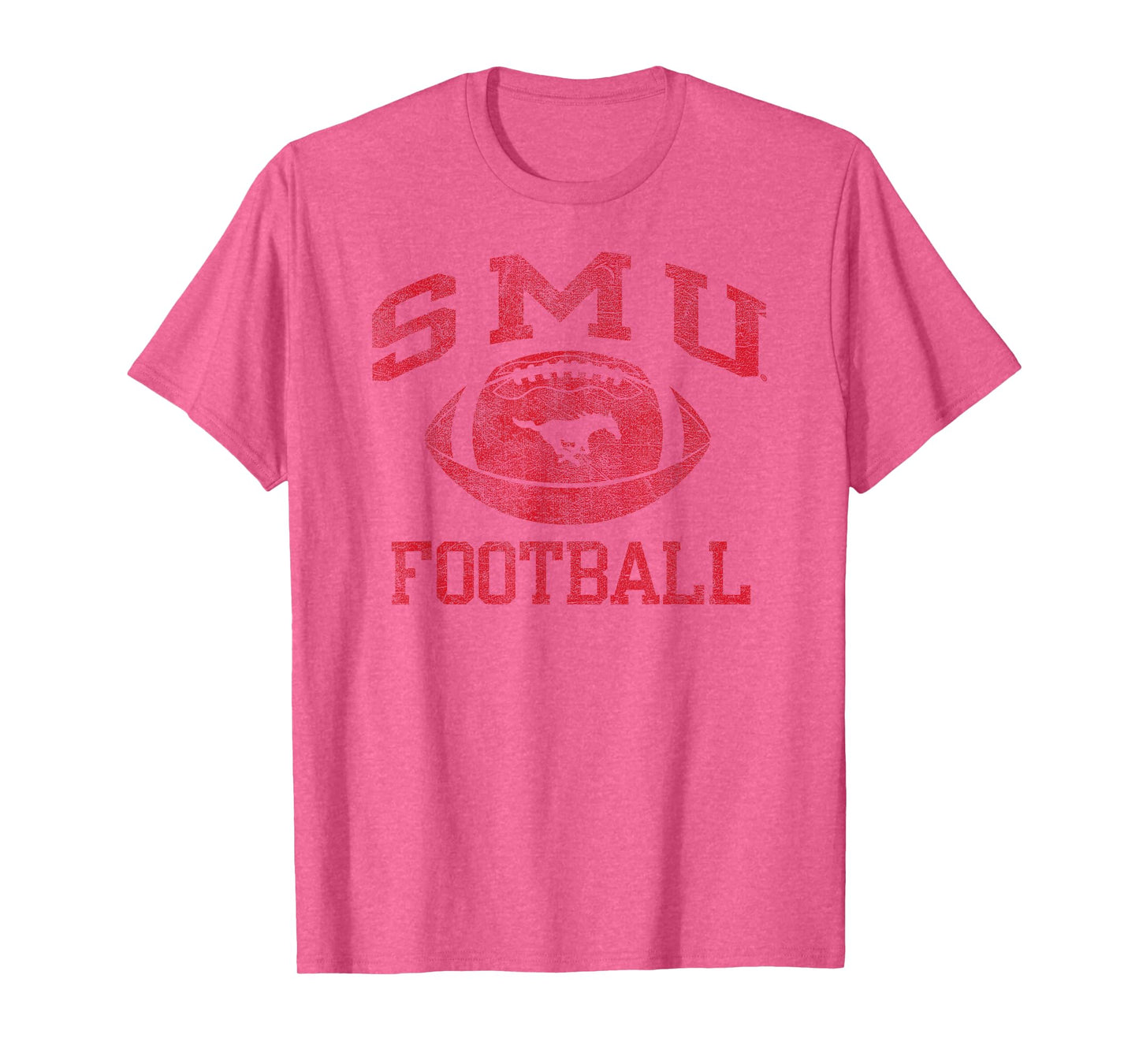 SMU Mustangs Football Intensity White Officially Licensed T-Shirt