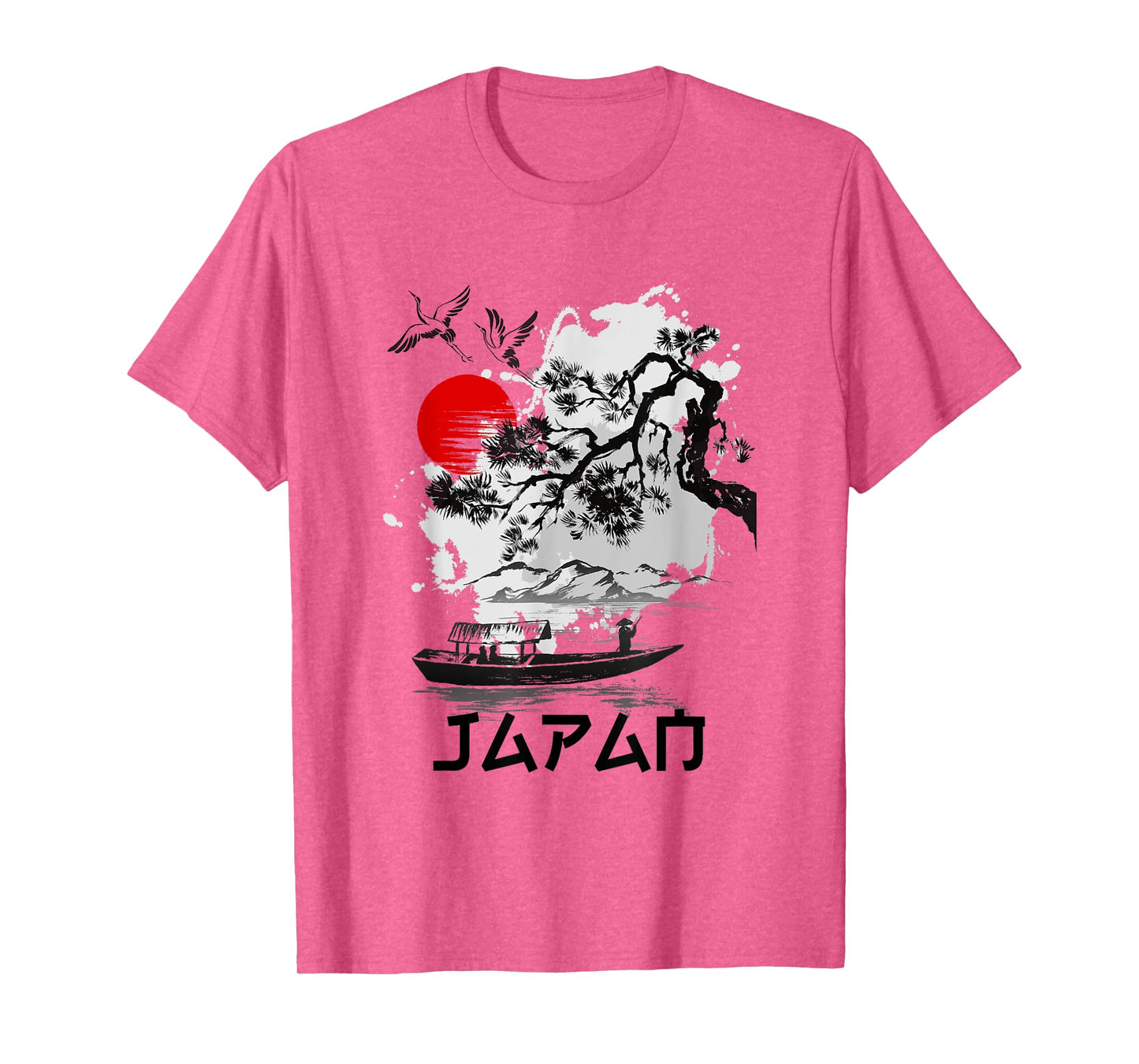 I Love Japan Nature And Culture, Tokyo Japan Graphic Design T-Shirt