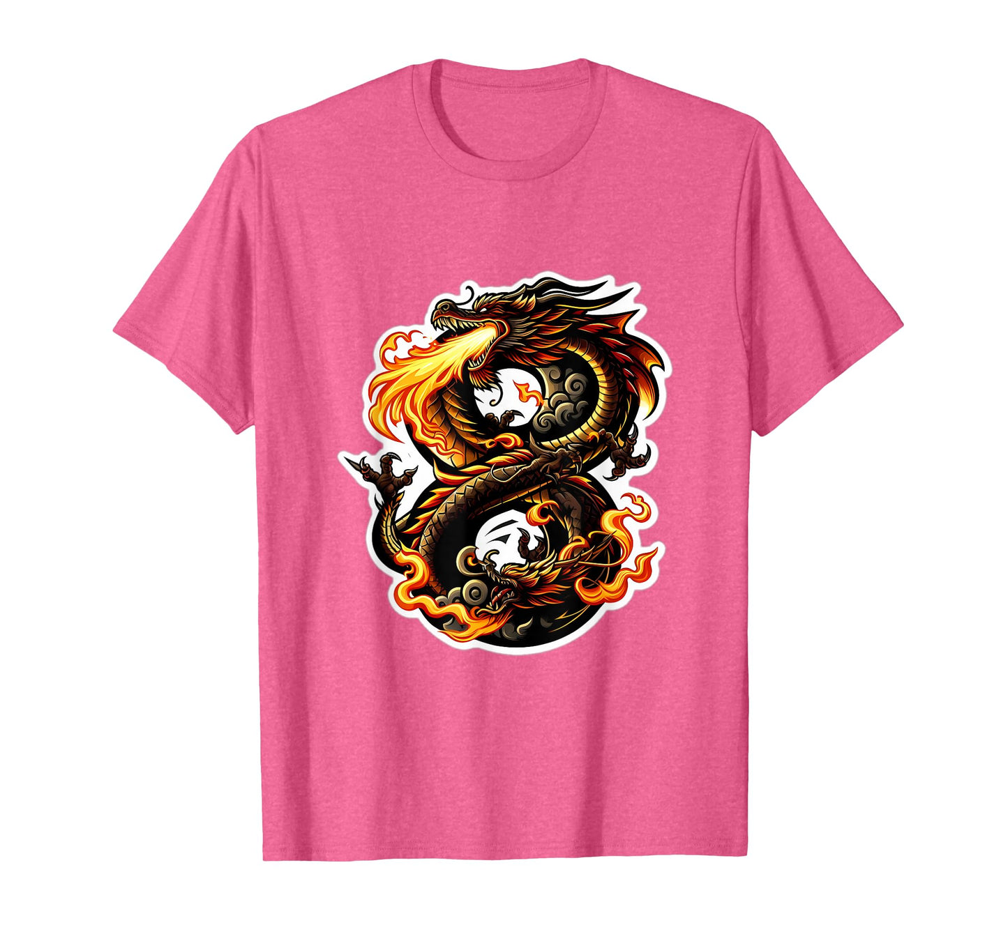 Turning 8 Years Old Dragon Birthday Party 8th Bday Boy, Girl T-Shirt