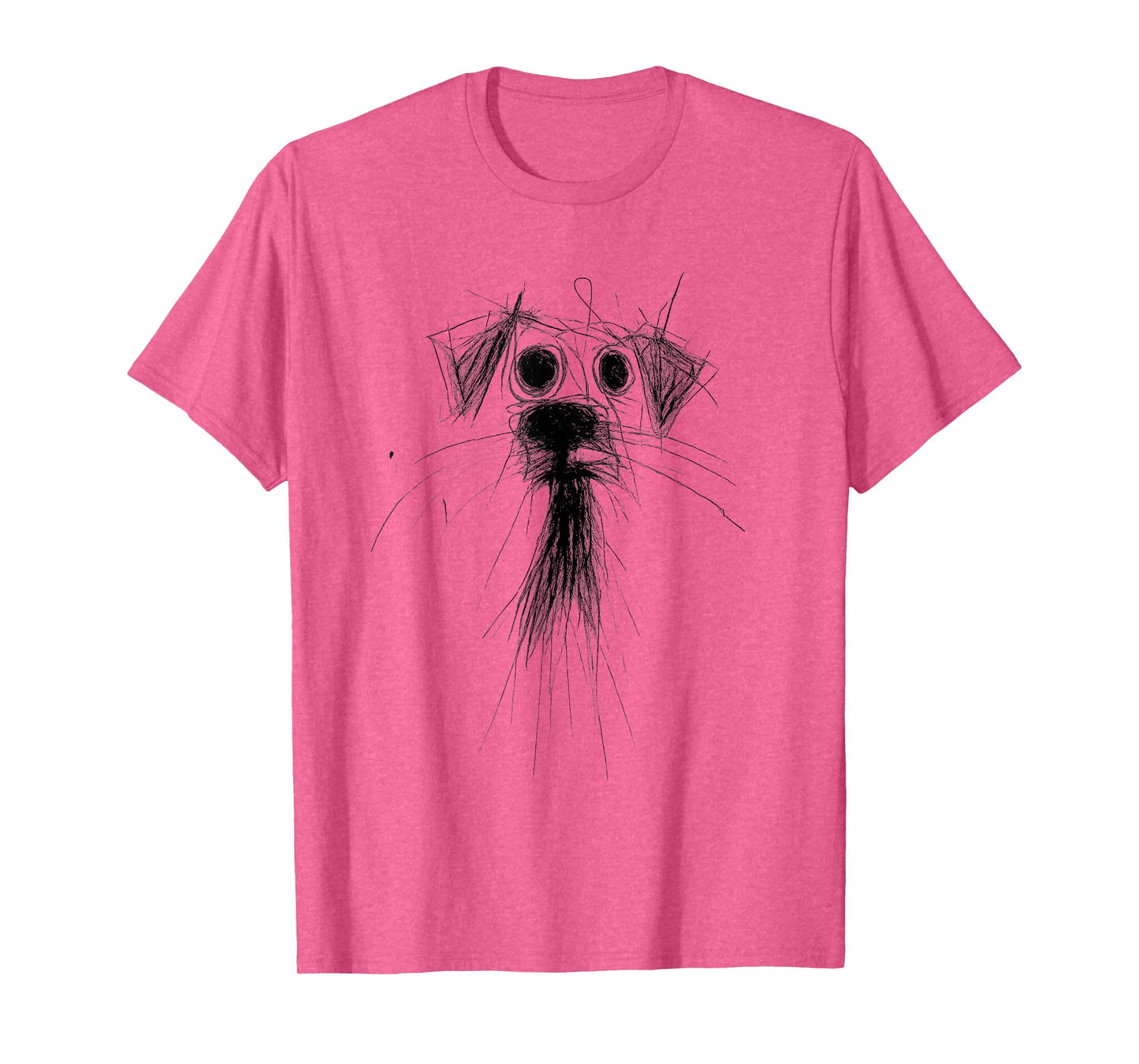 Dog Lover Abstract Scribble Art Cute Puppy Puppy T-Shirt