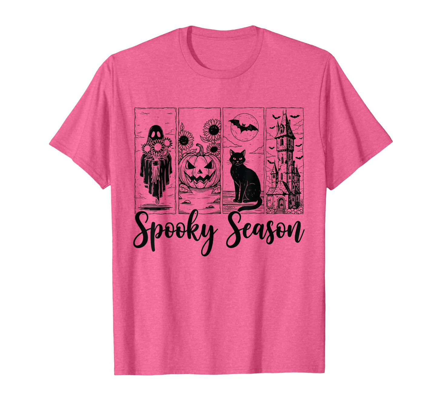Vintage Halloween Horror Spooky Season T-Shirt