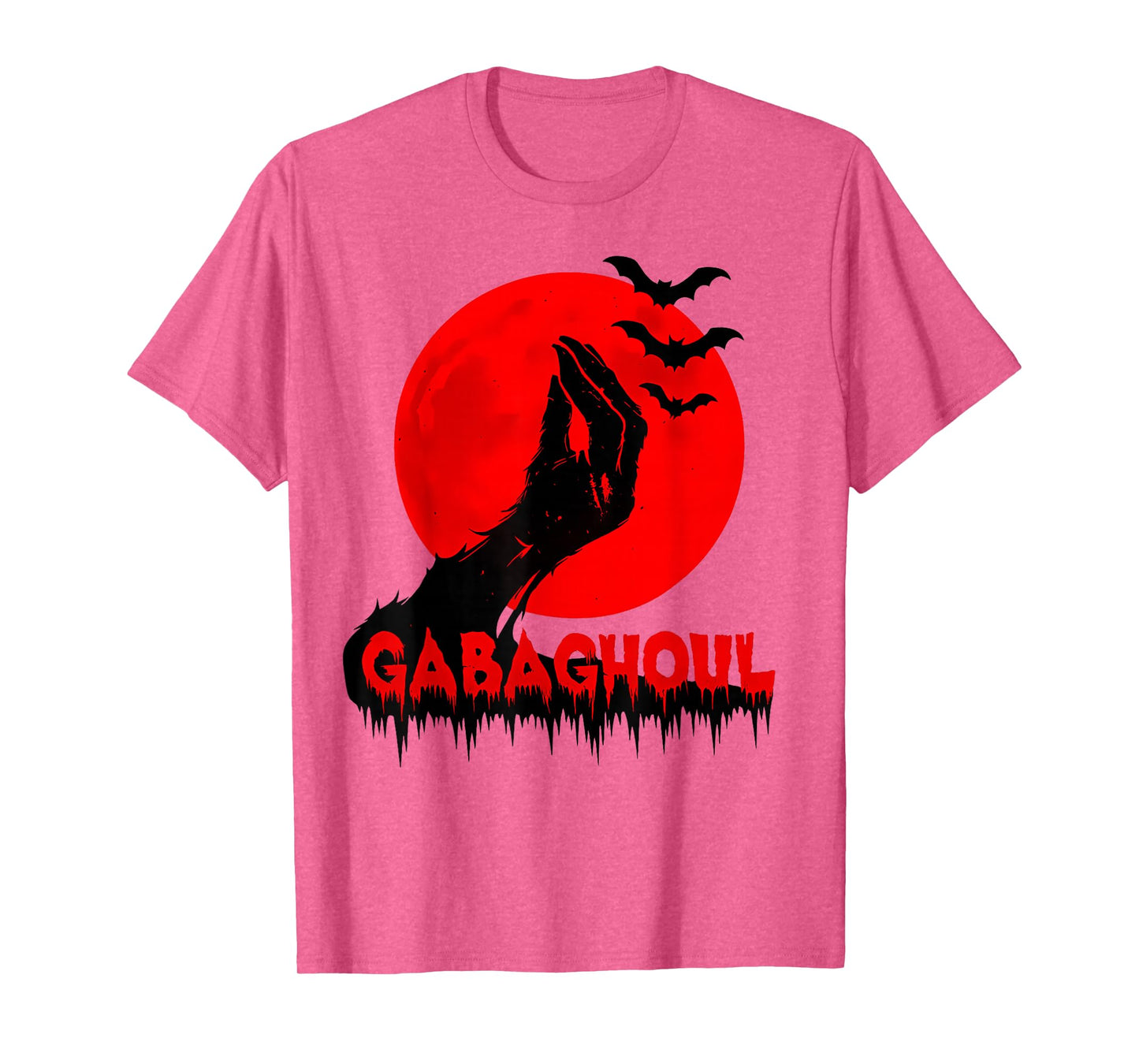 Gabaghoul Funny Hand Moon Italian Joke Halloween Men Women T-Shirt