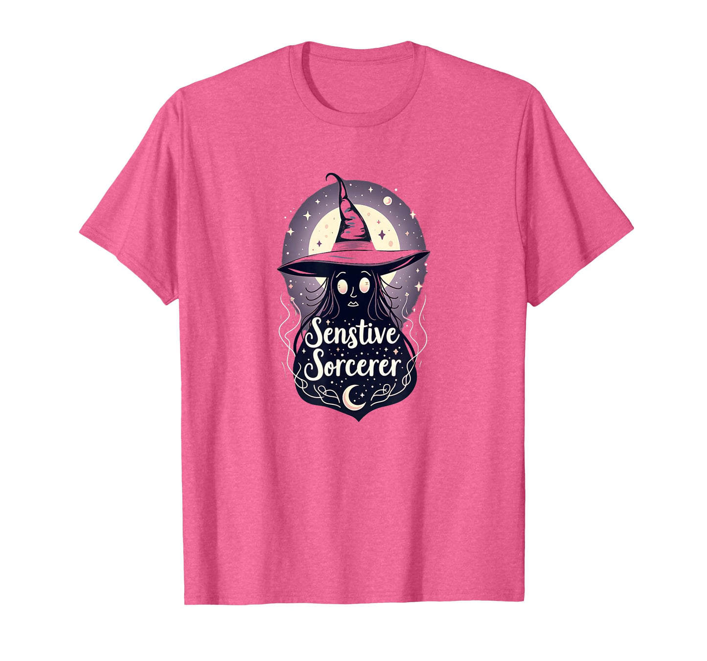 Halloween Personality Types: Sensitive Sorcerer Magical Art T-Shirt