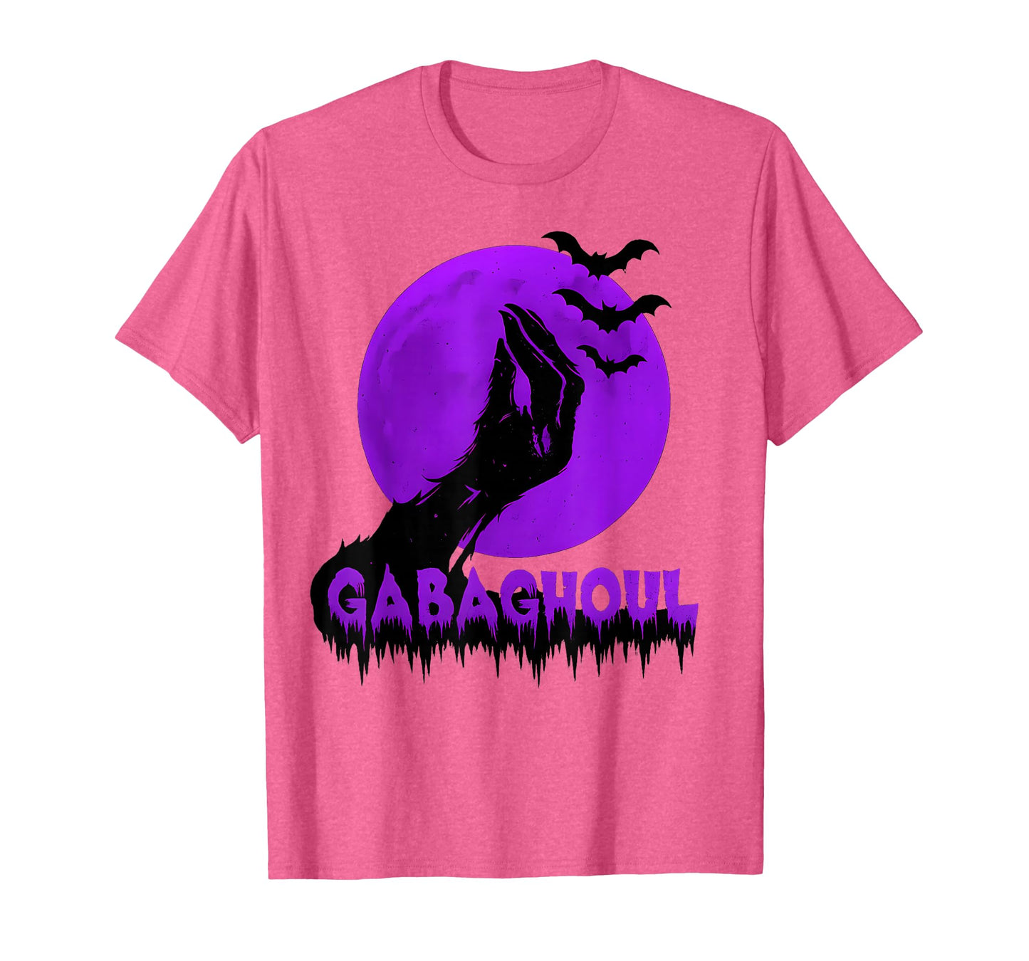 Gabaghoul Funny Hand Moon Italian Joke Halloween Men Women T-Shirt