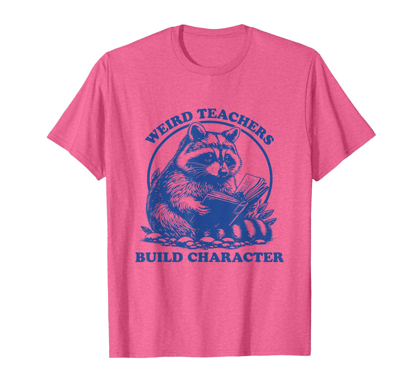 Weird Teachers Build Character Appreciation Raccoon T-Shirt