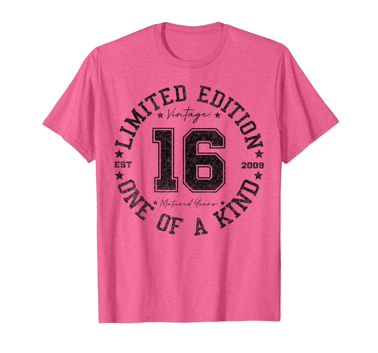 16 Year Old Gifts Vintage 2009 Limited Edition 16th Birthday T-Shirt