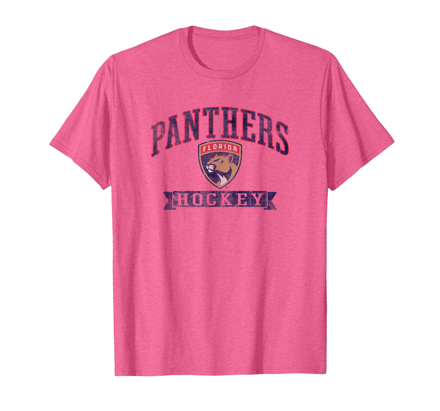 Florida Panthers Vintage Hockey Gray Officially Licensed T-Shirt