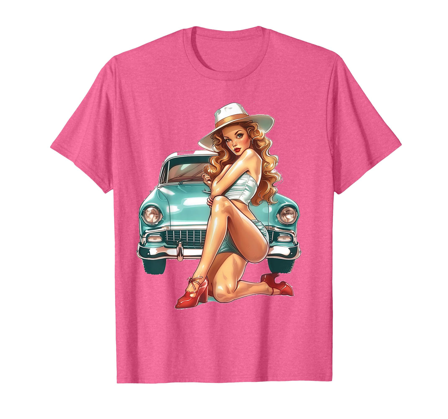 Pinup Girl Pin Up Vintage Retro girls T-Shirt