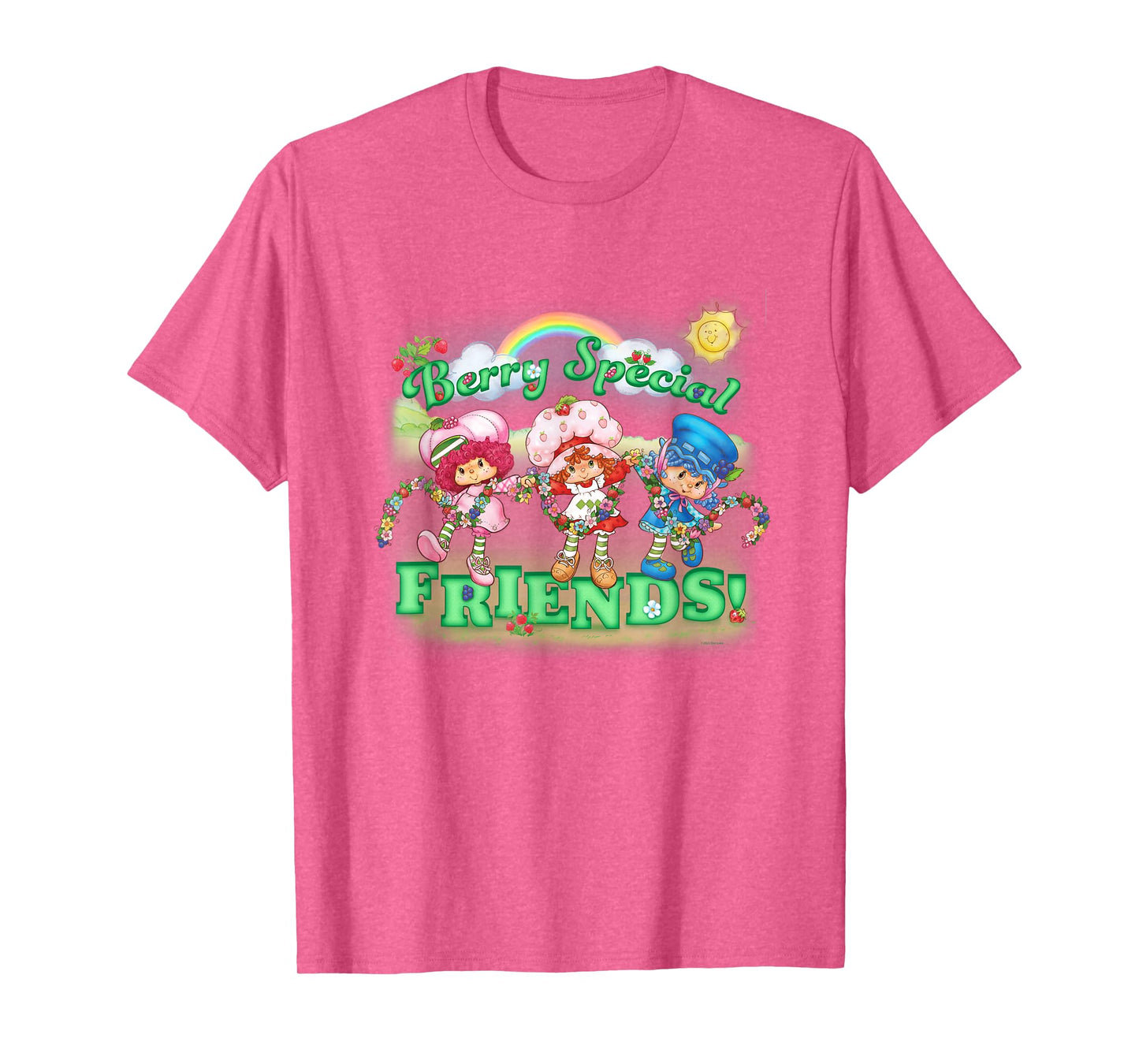 Strawberry Shortcake Berry Special Friends Floral T-Shirt