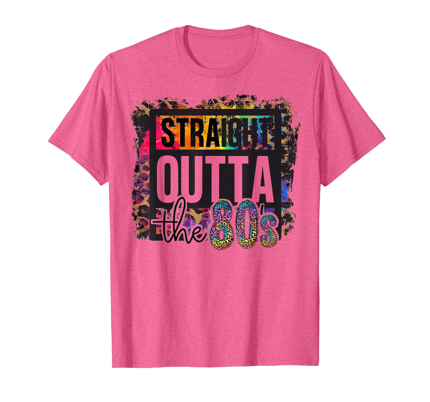 Straight Outta The 80s I Love The 80's 1980s Eighties Party T-Shirt