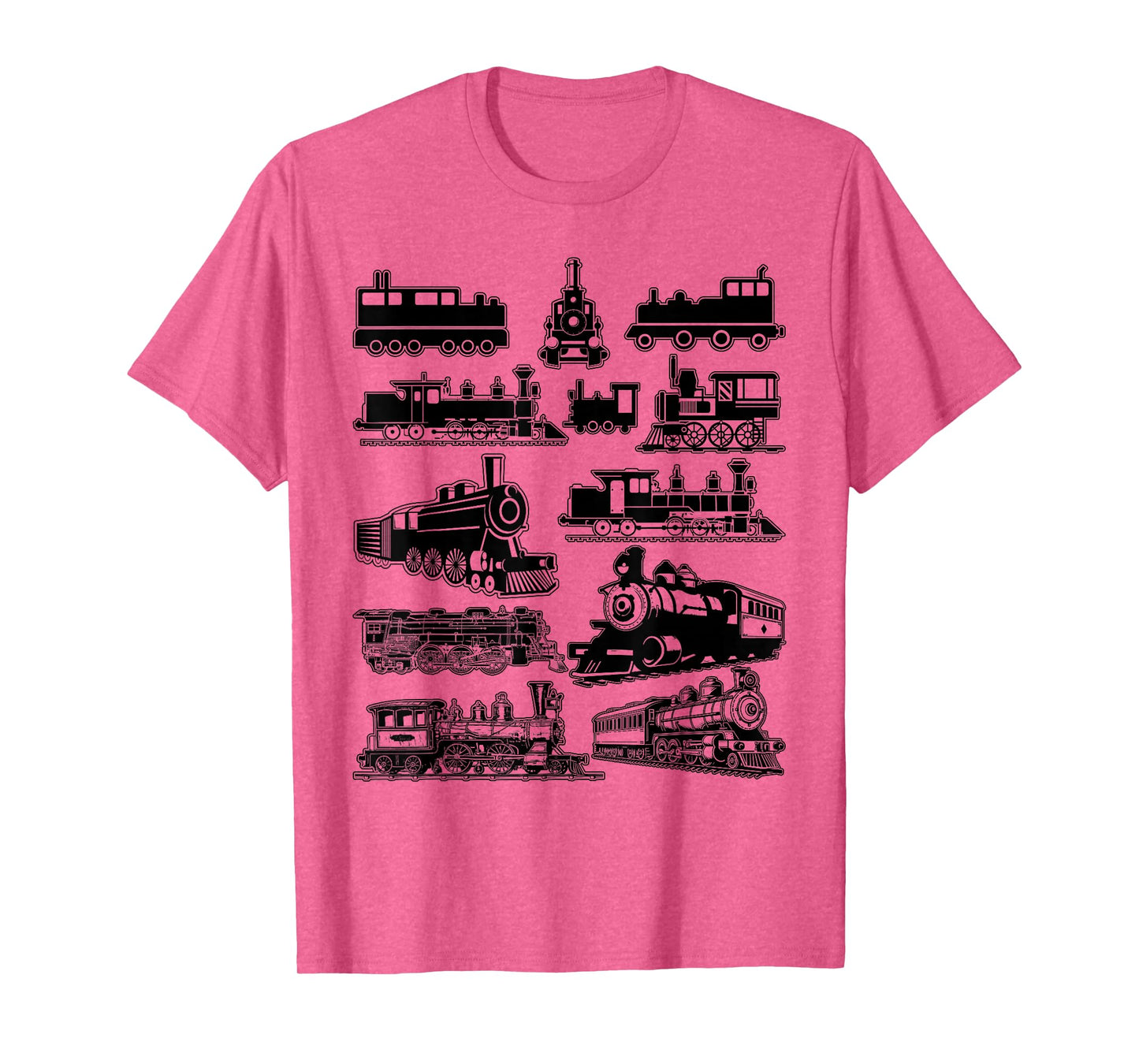 Vintage Steam Train Locomotive Toddler Boys Kids T-Shirt