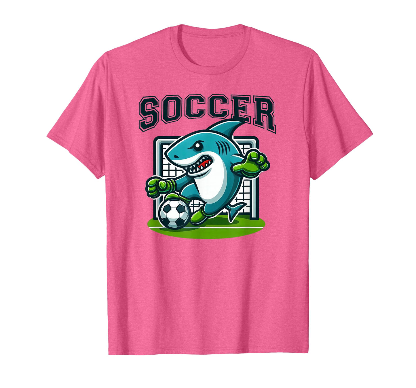 Soccer Shark Playing Soccer T-Shirt