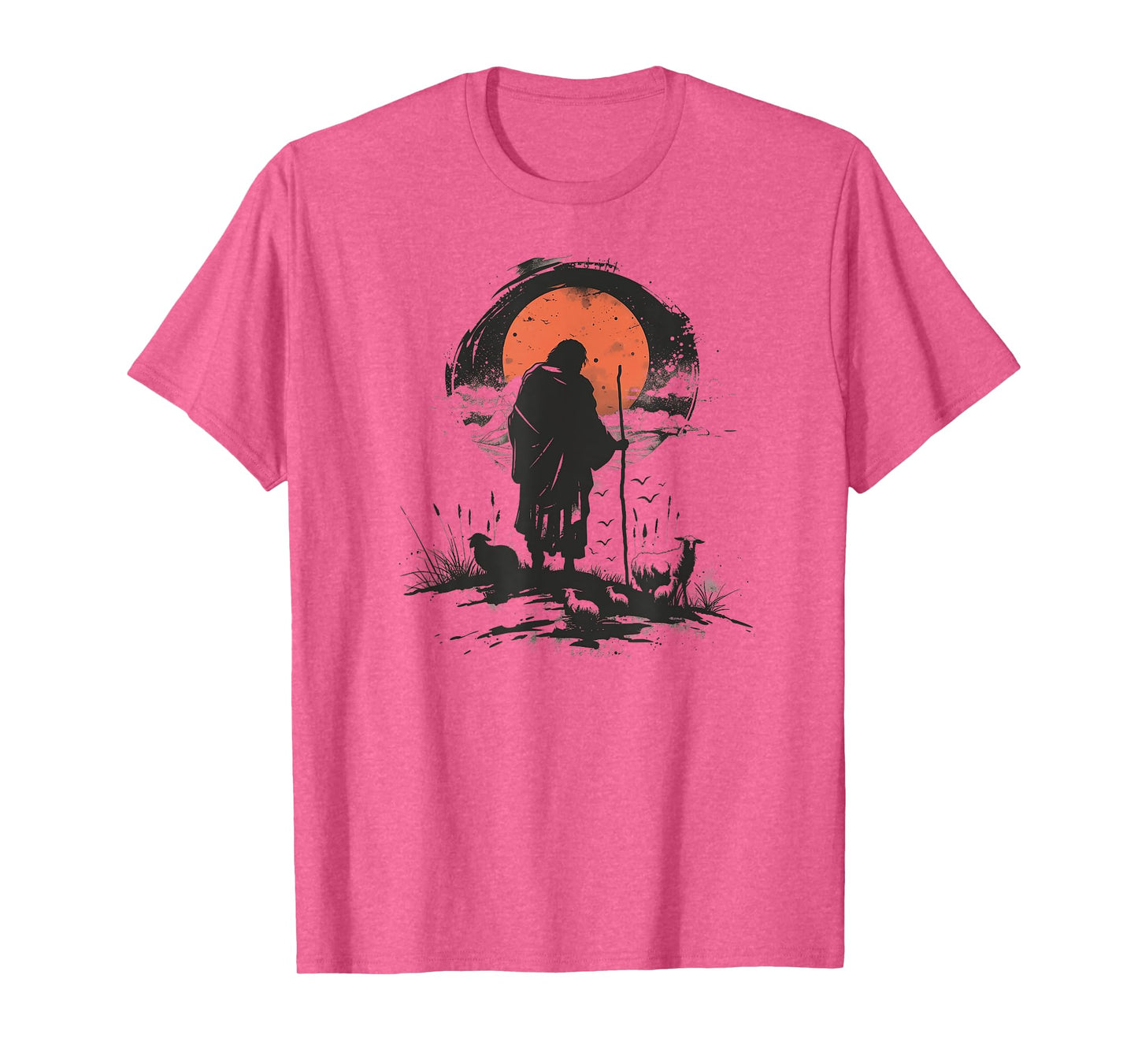 Shepherd Jesus and his flock T-Shirt