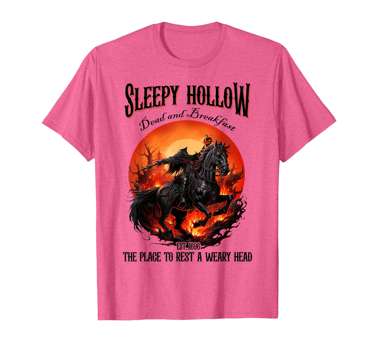 Sleepy Hollow Retro Vintage Headless Horseman Halloween T-Shirt