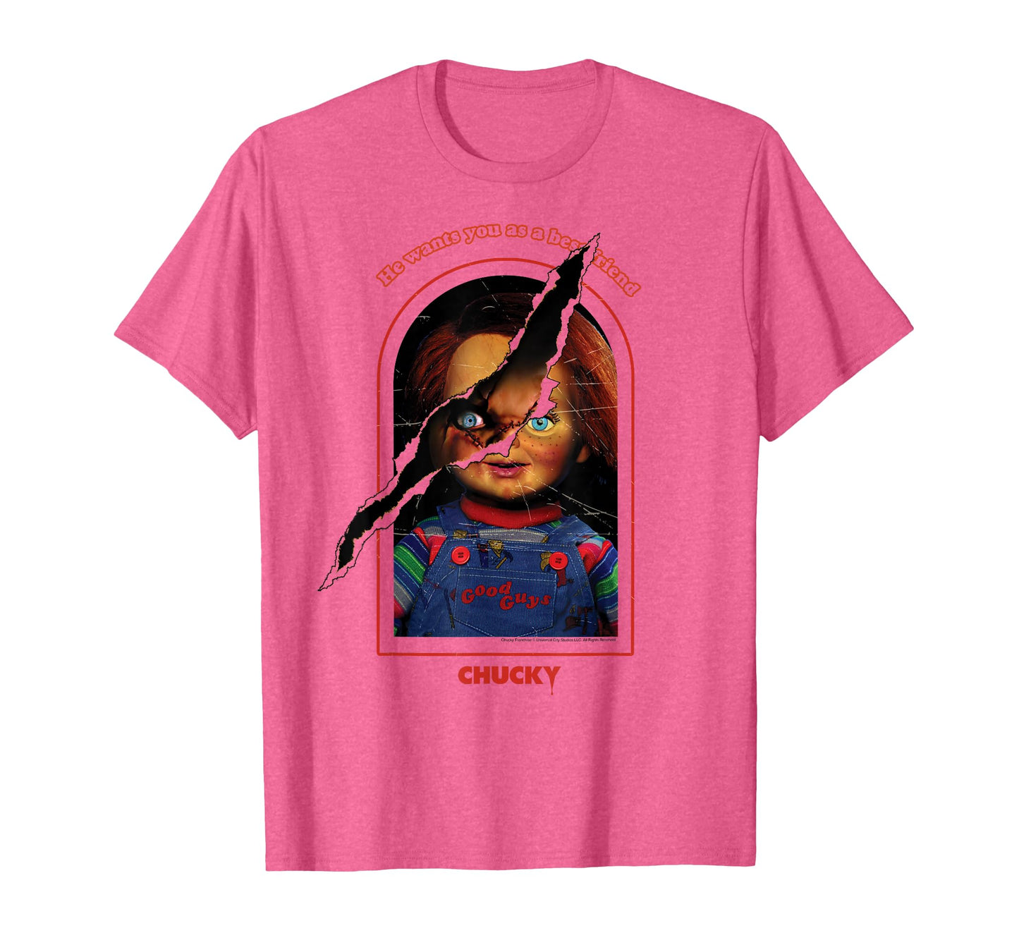 Chucky Split Face T-Shirt