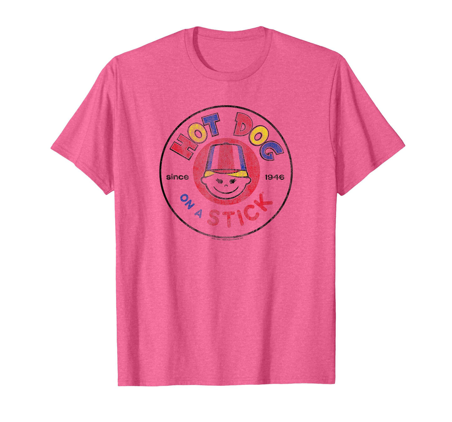 Ripple Junction x Hot Dog on a Stick Vintage Logo Fast Food Men Women T-Shirt