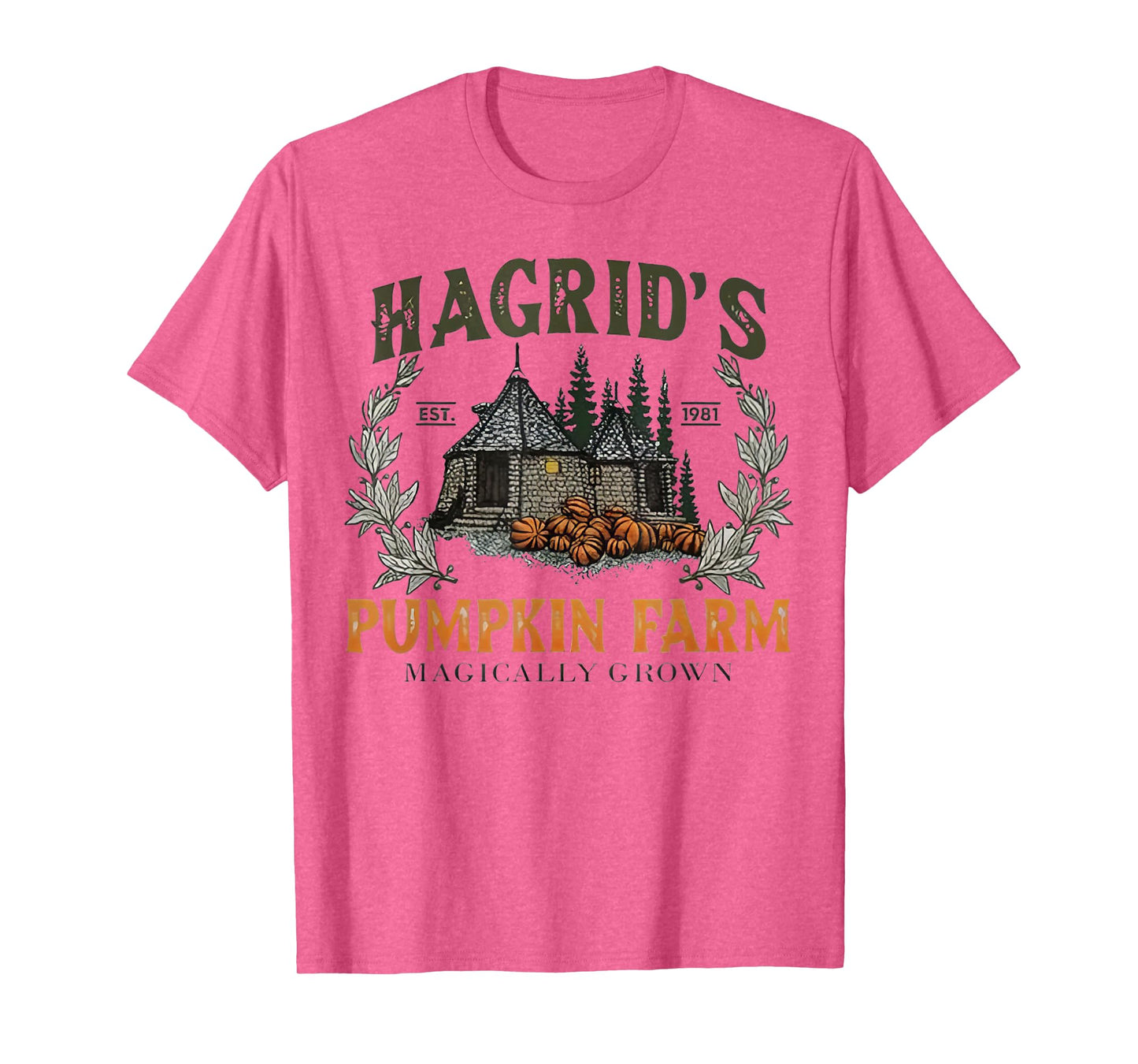 Retro Fall Hagrid's Pumpkin Farm Patch Autumn Pumpkin Garden T-Shirt